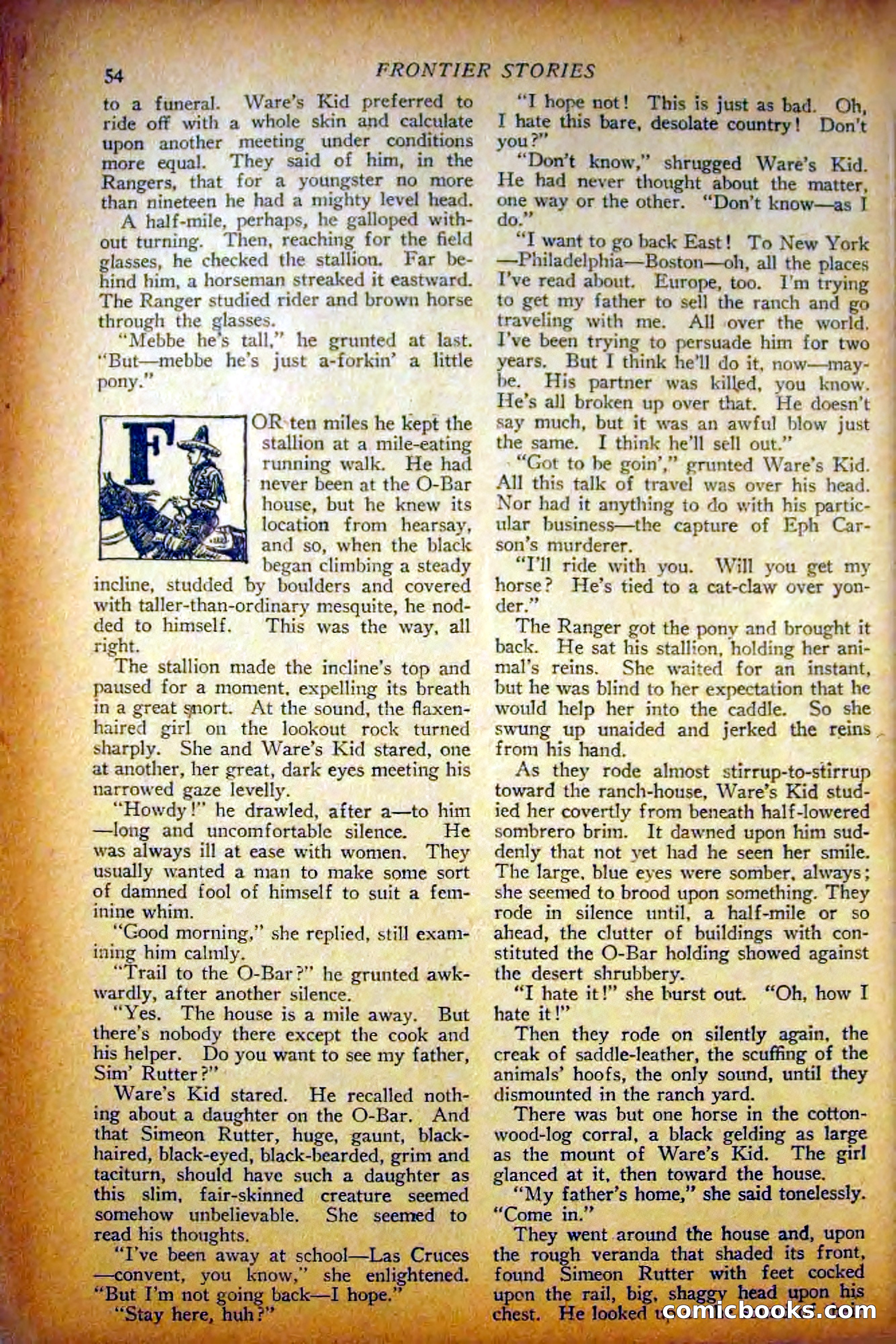 Frontier Stories, May 1927 — page 66 of 188