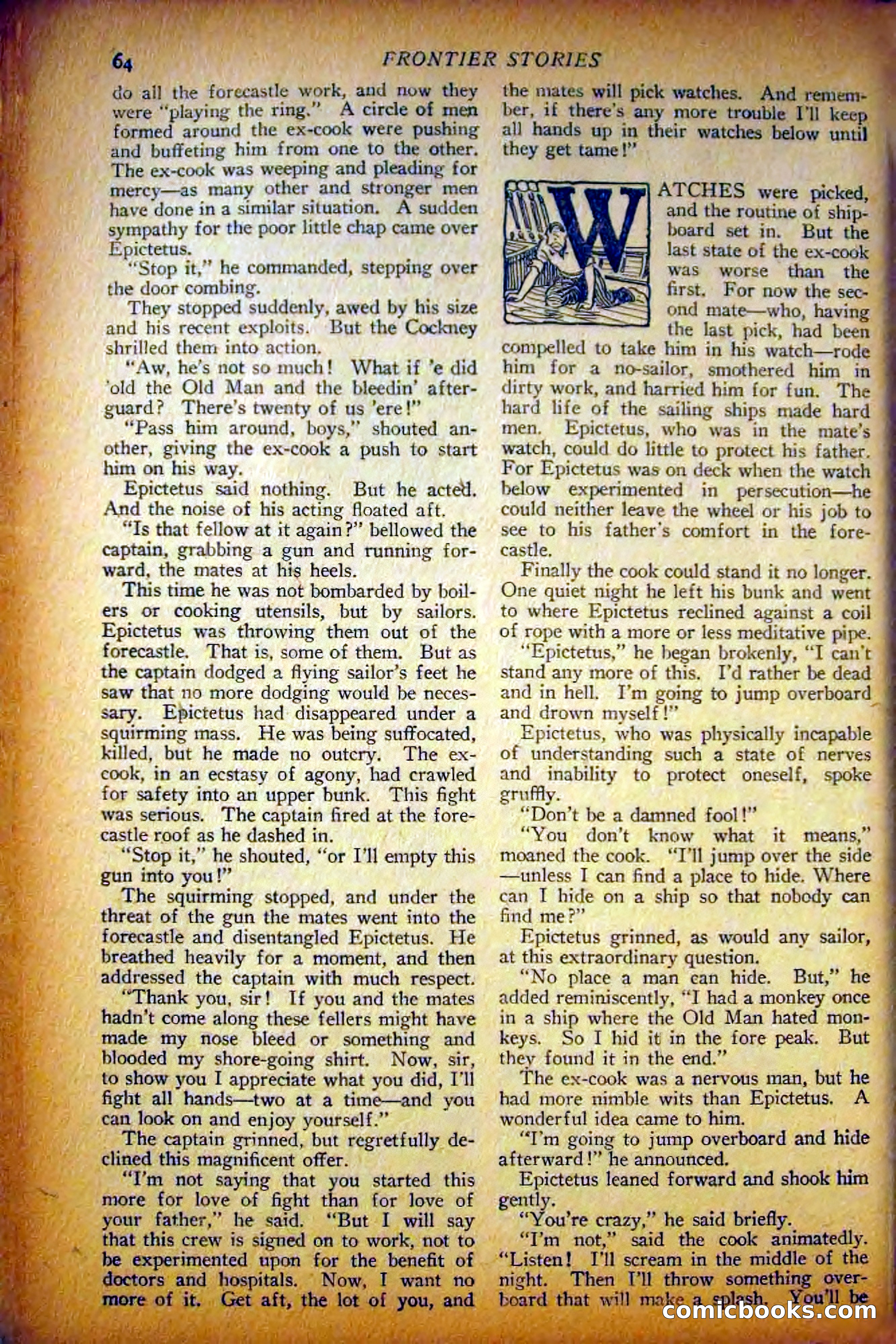Frontier Stories, May 1927 — page 76 of 188