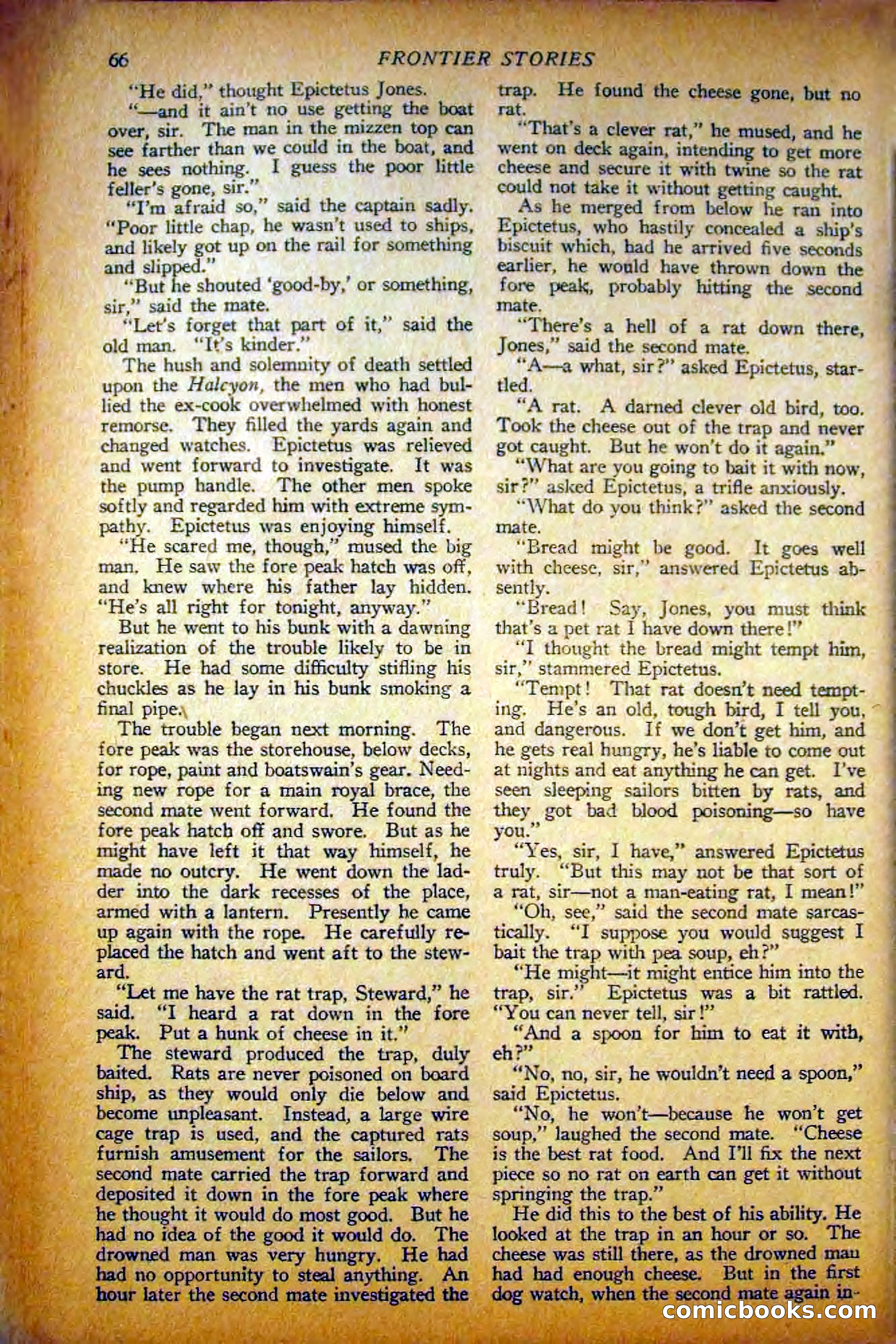 Frontier Stories, May 1927 — page 78 of 188