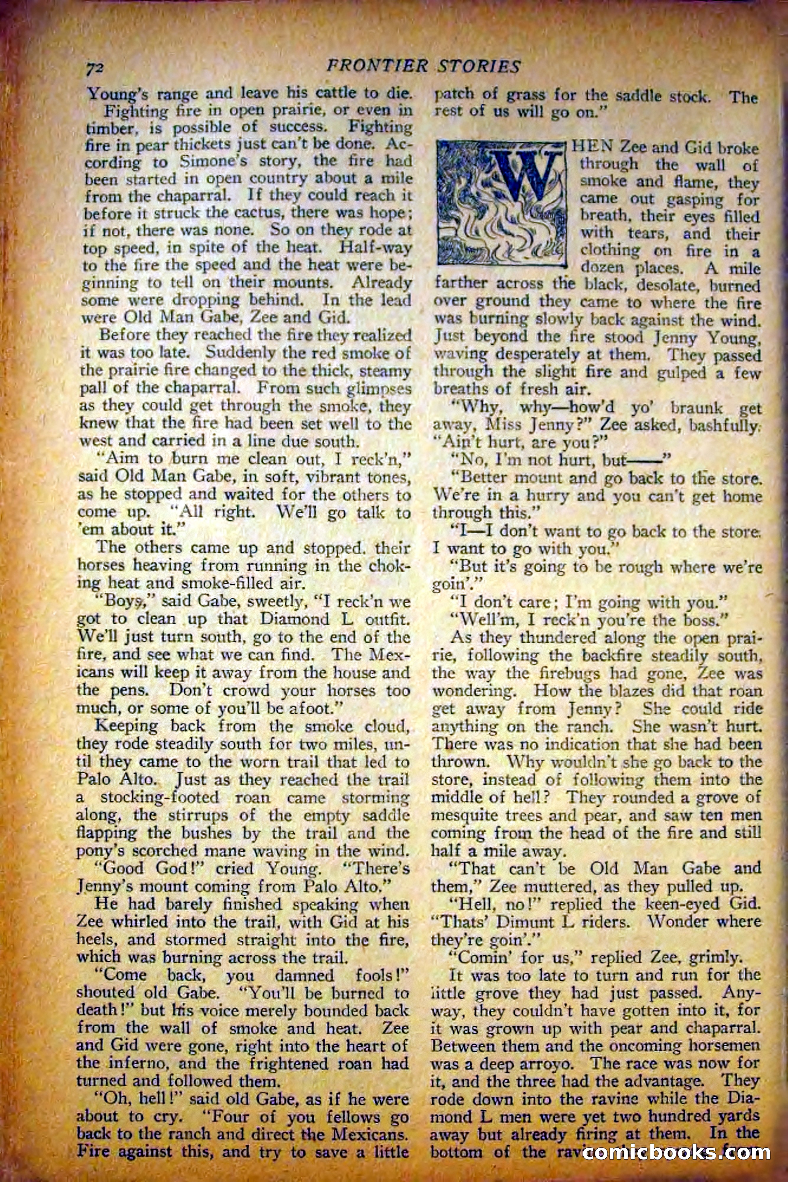 Frontier Stories, May 1927 — page 84 of 188