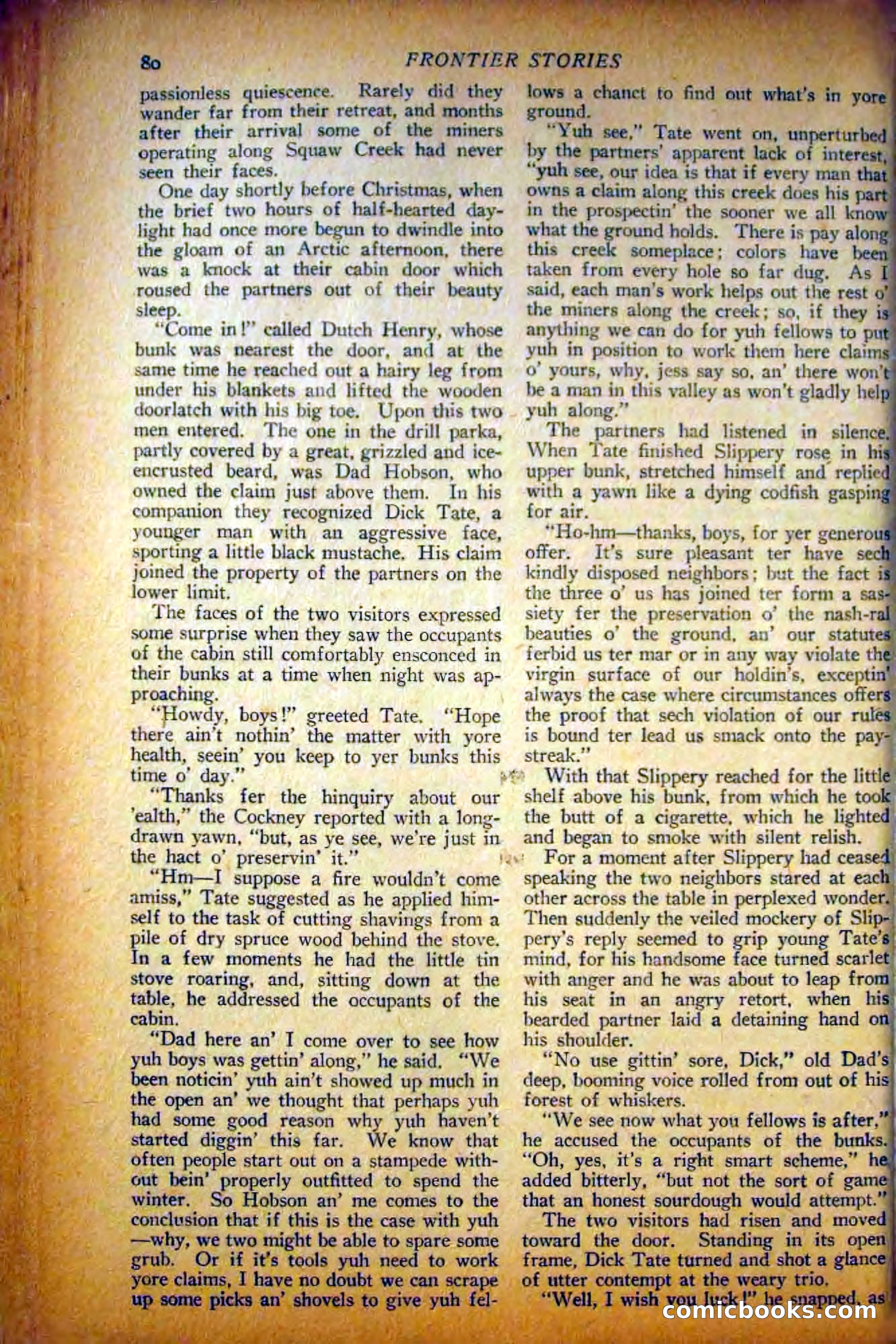 Frontier Stories, May 1927 — page 92 of 188