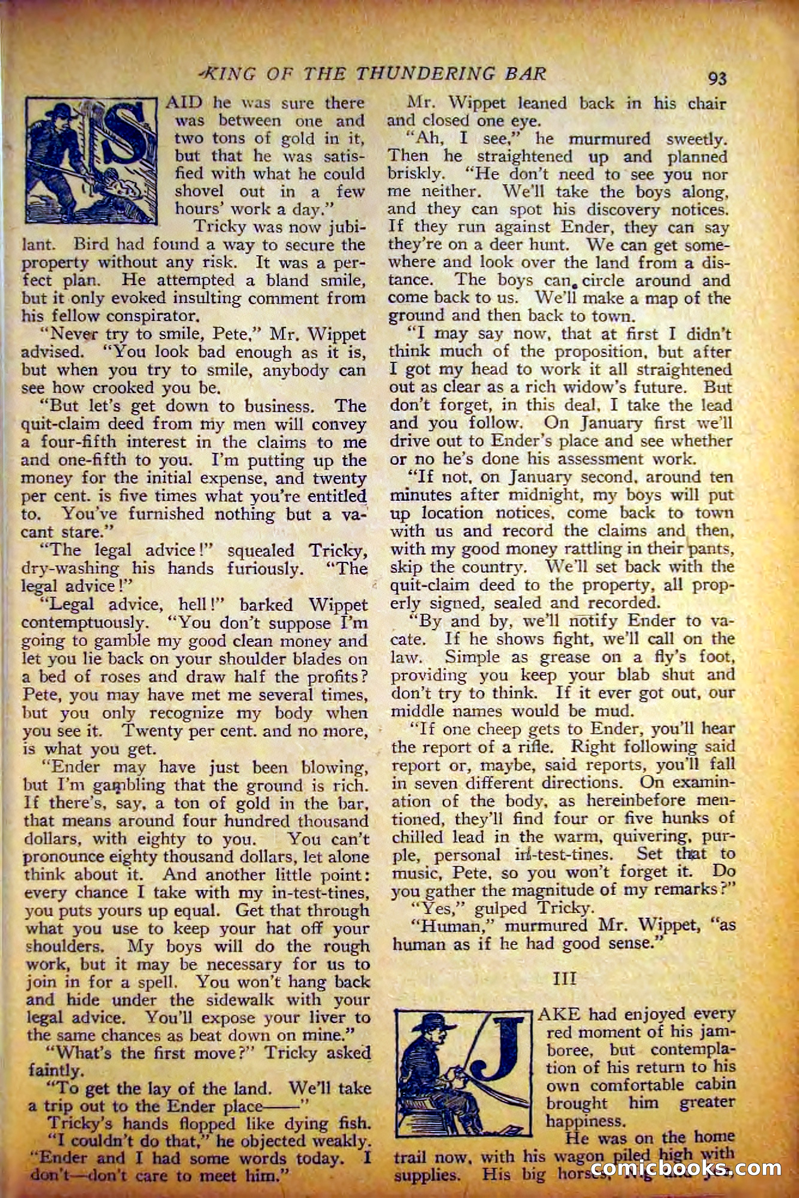 Frontier Stories, May 1927 — page 103 of 188