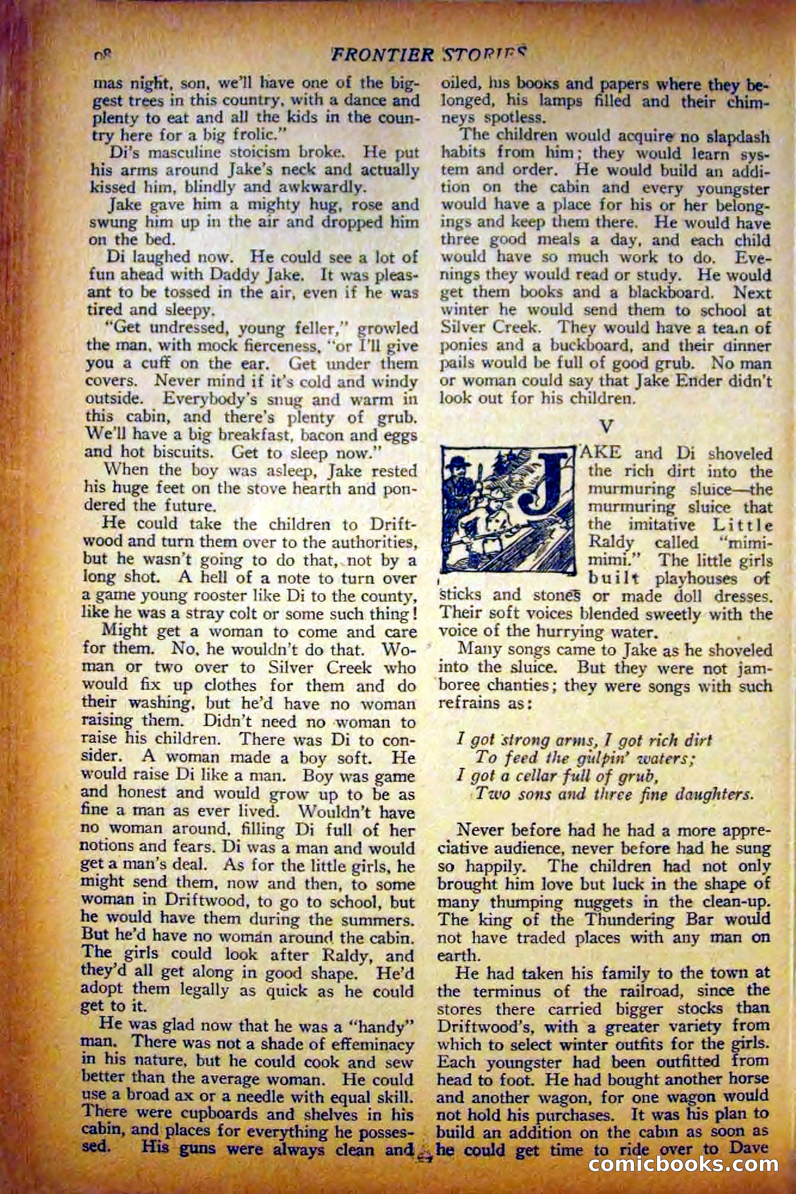 Frontier Stories, May 1927 — page 108 of 188
