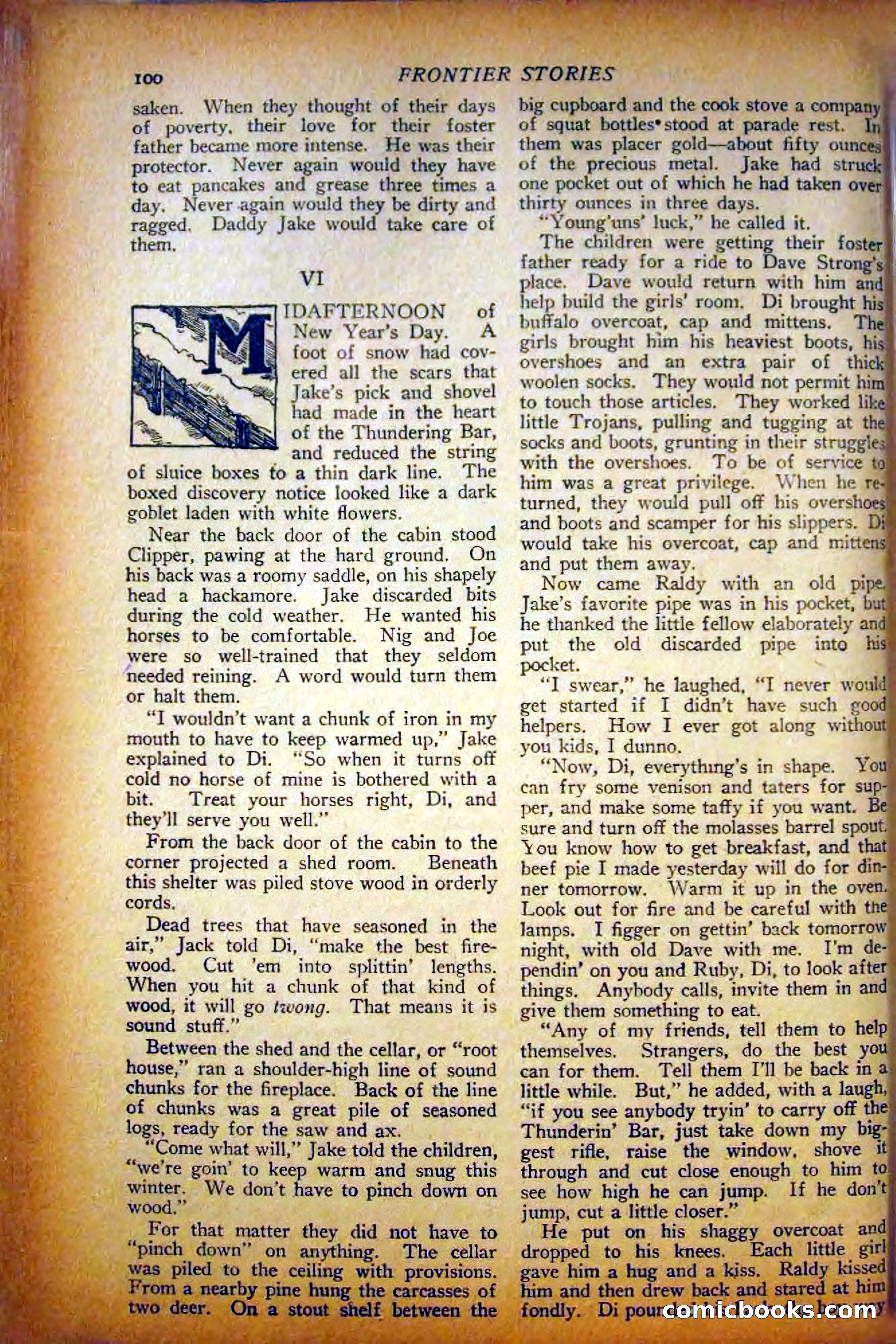 Frontier Stories, May 1927 — page 110 of 188