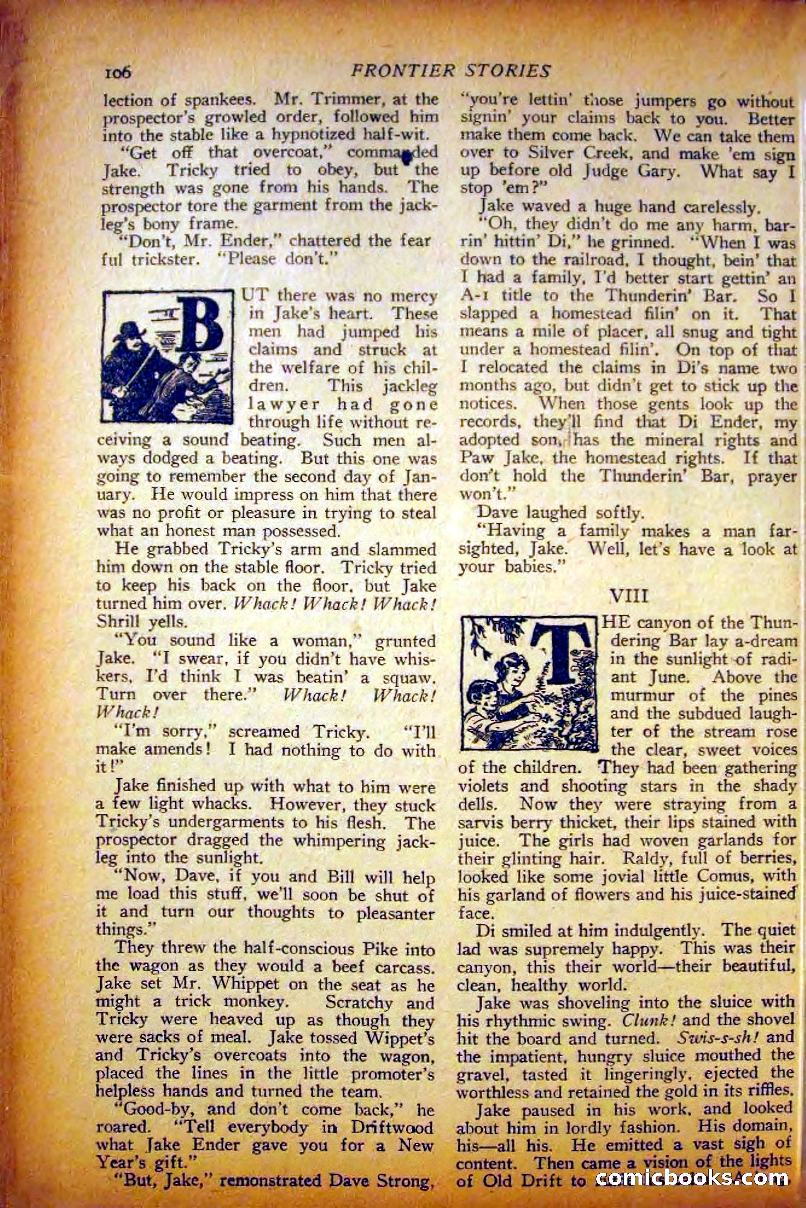 Frontier Stories, May 1927 — page 116 of 188