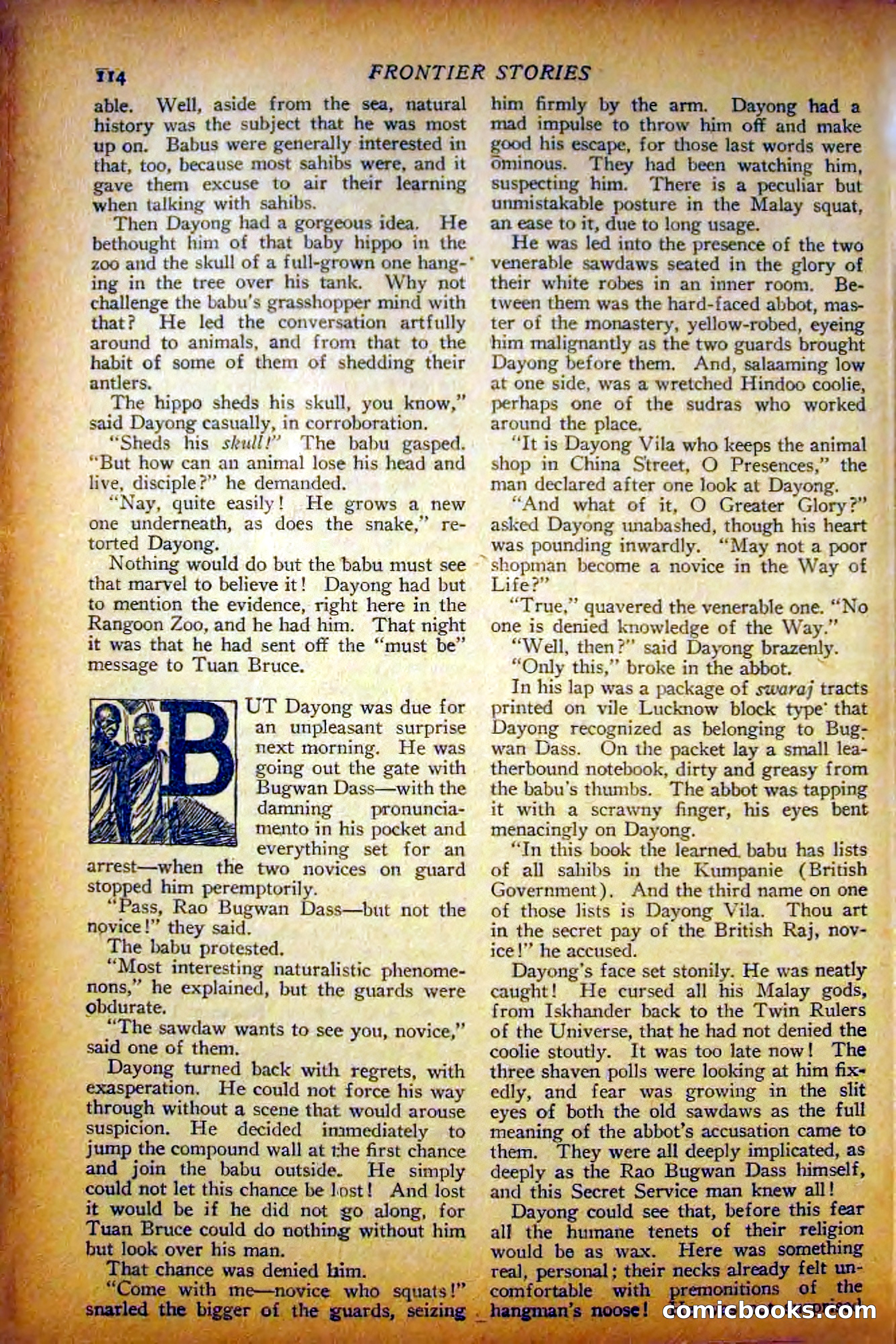 Frontier Stories, May 1927 — page 124 of 188