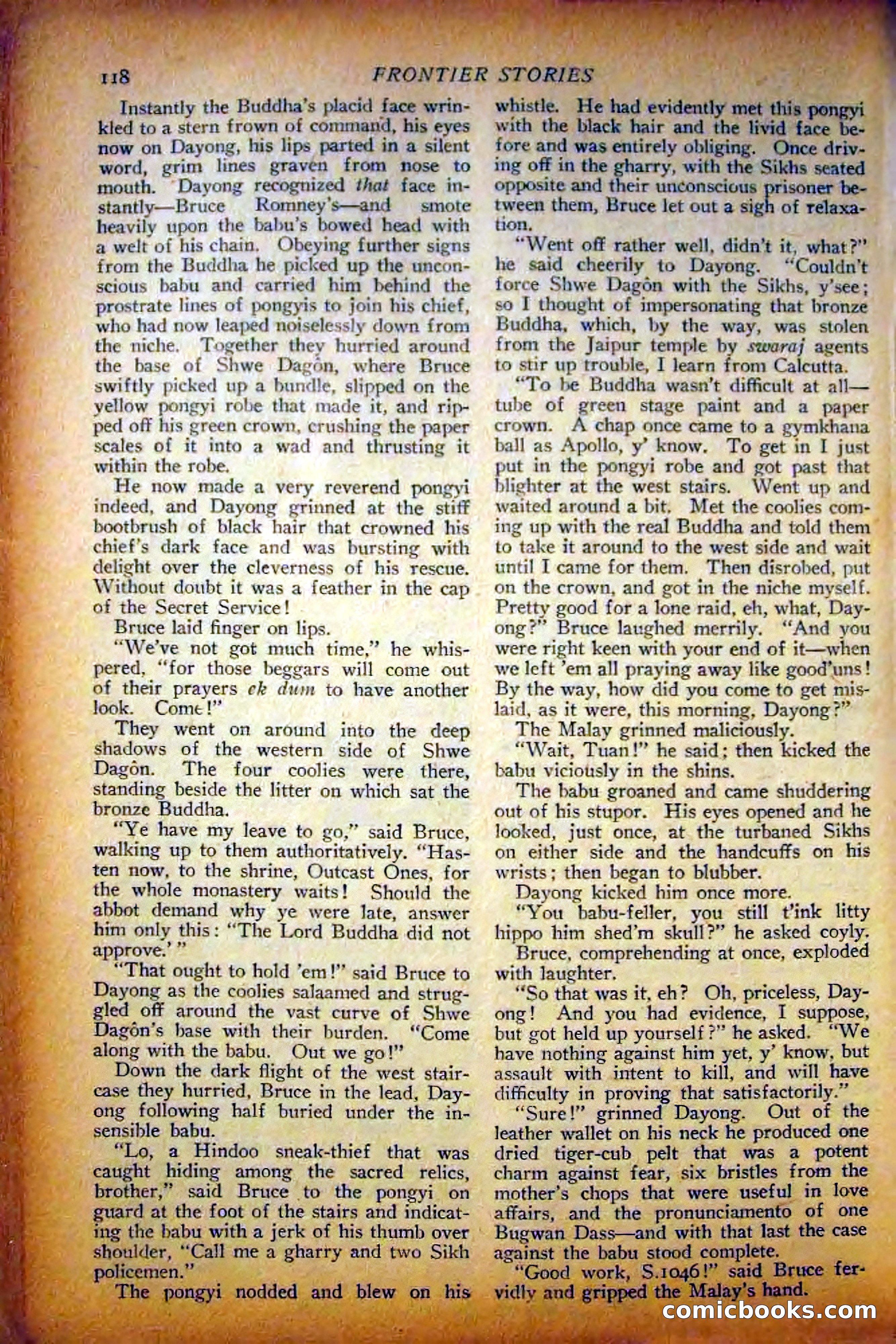 Frontier Stories, May 1927 — page 128 of 188
