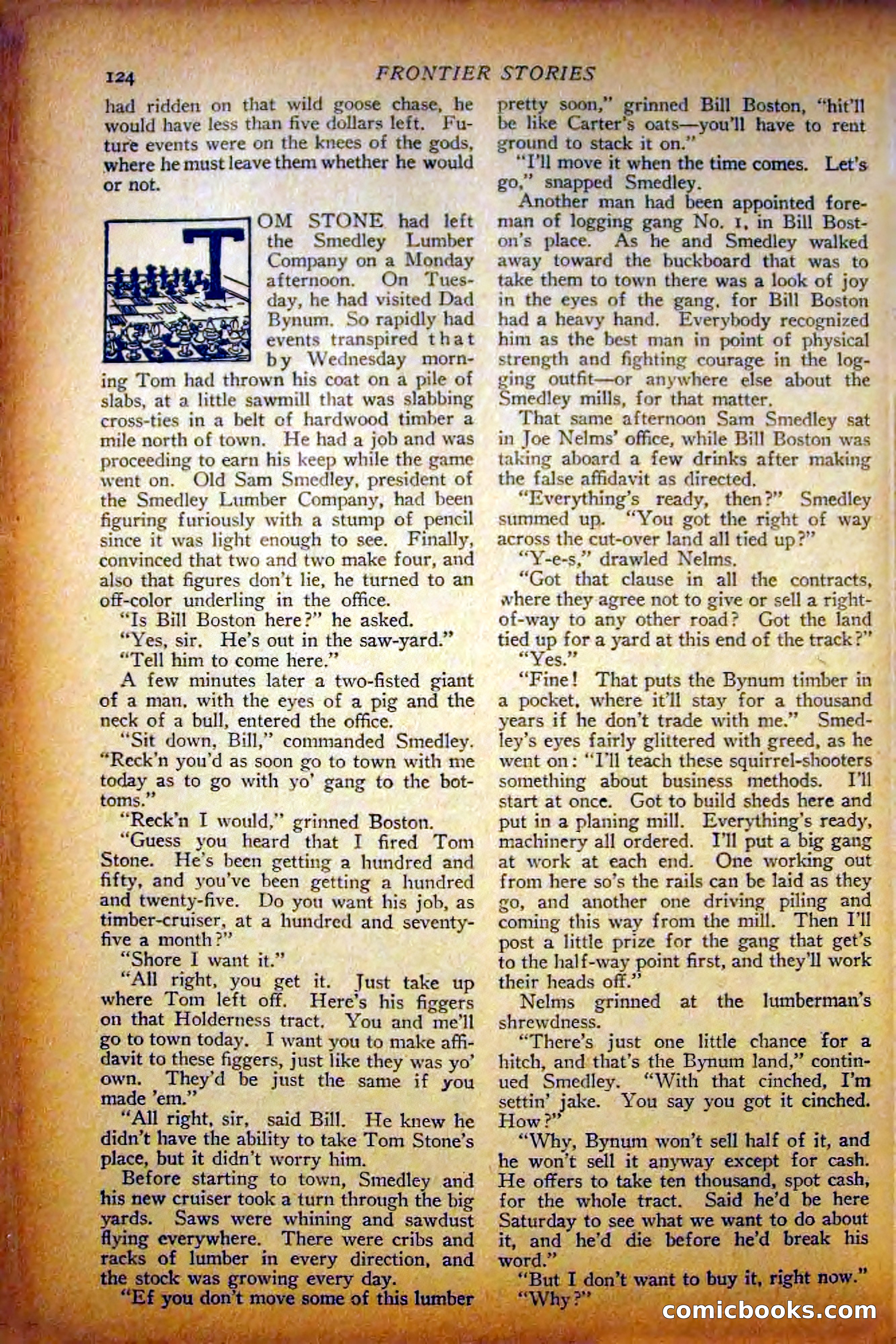 Frontier Stories, May 1927 — page 134 of 188