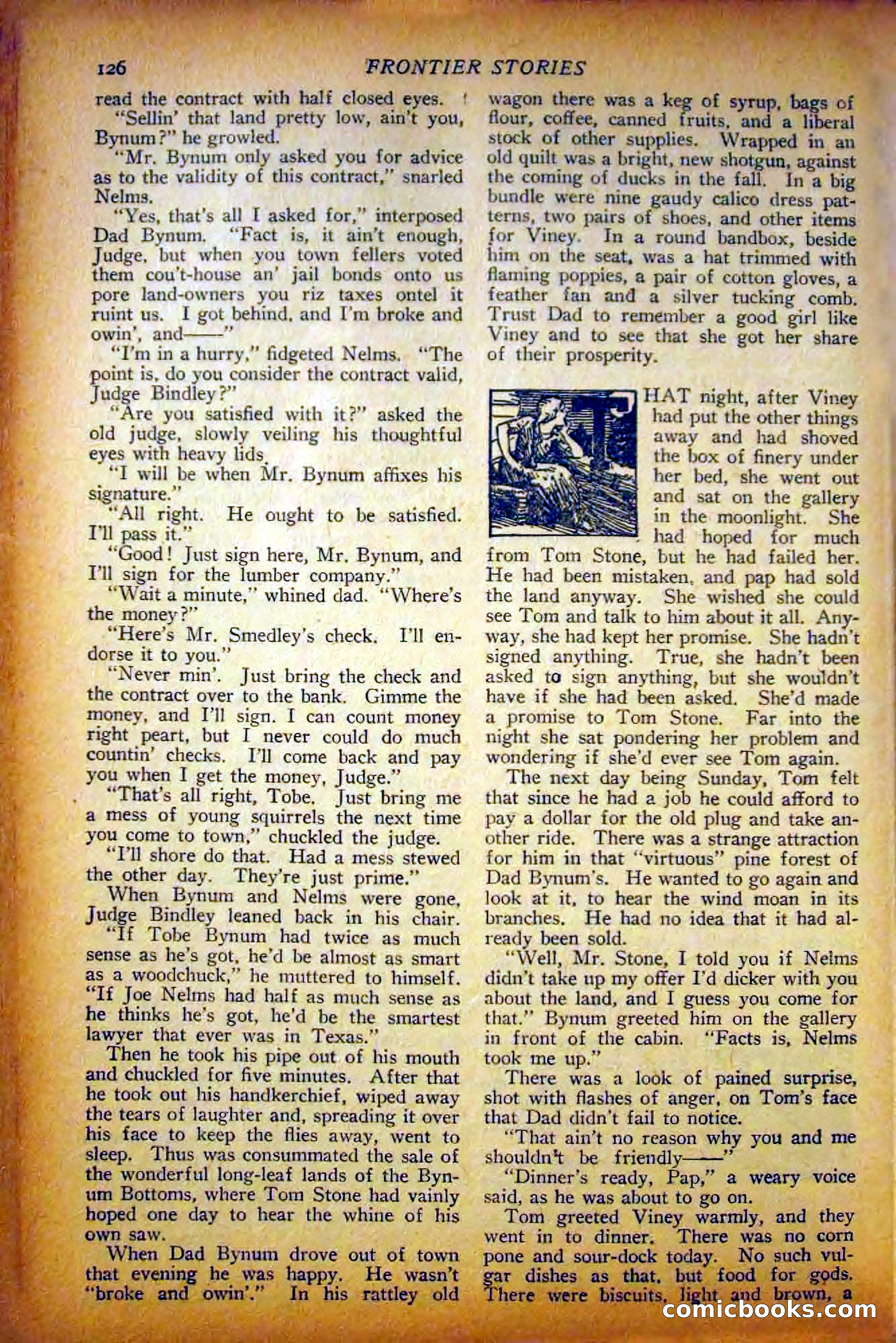 Frontier Stories, May 1927 — page 136 of 188
