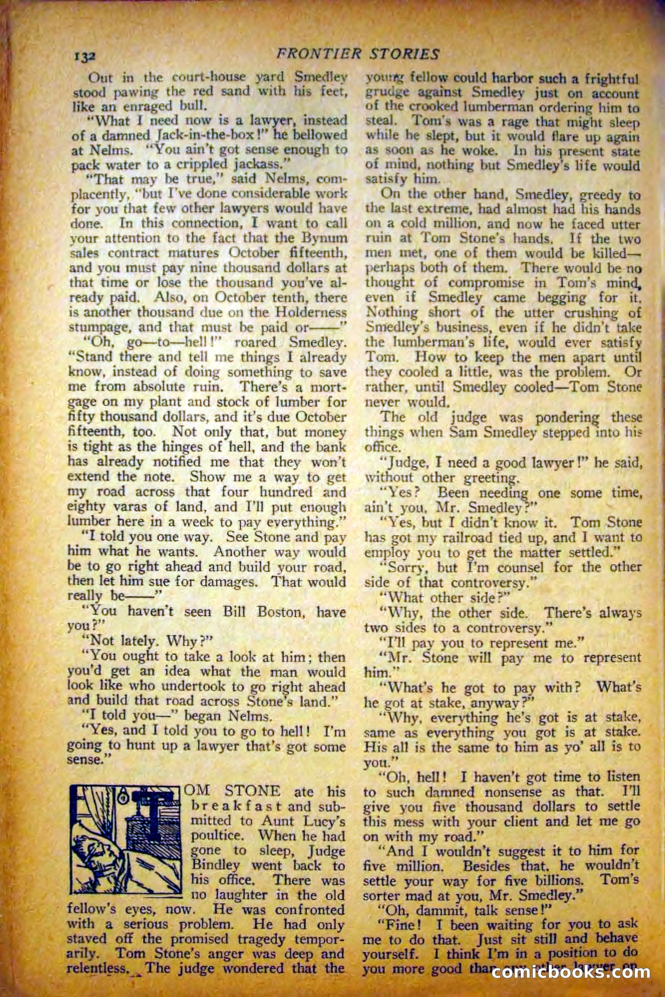 Frontier Stories, May 1927 — page 142 of 188