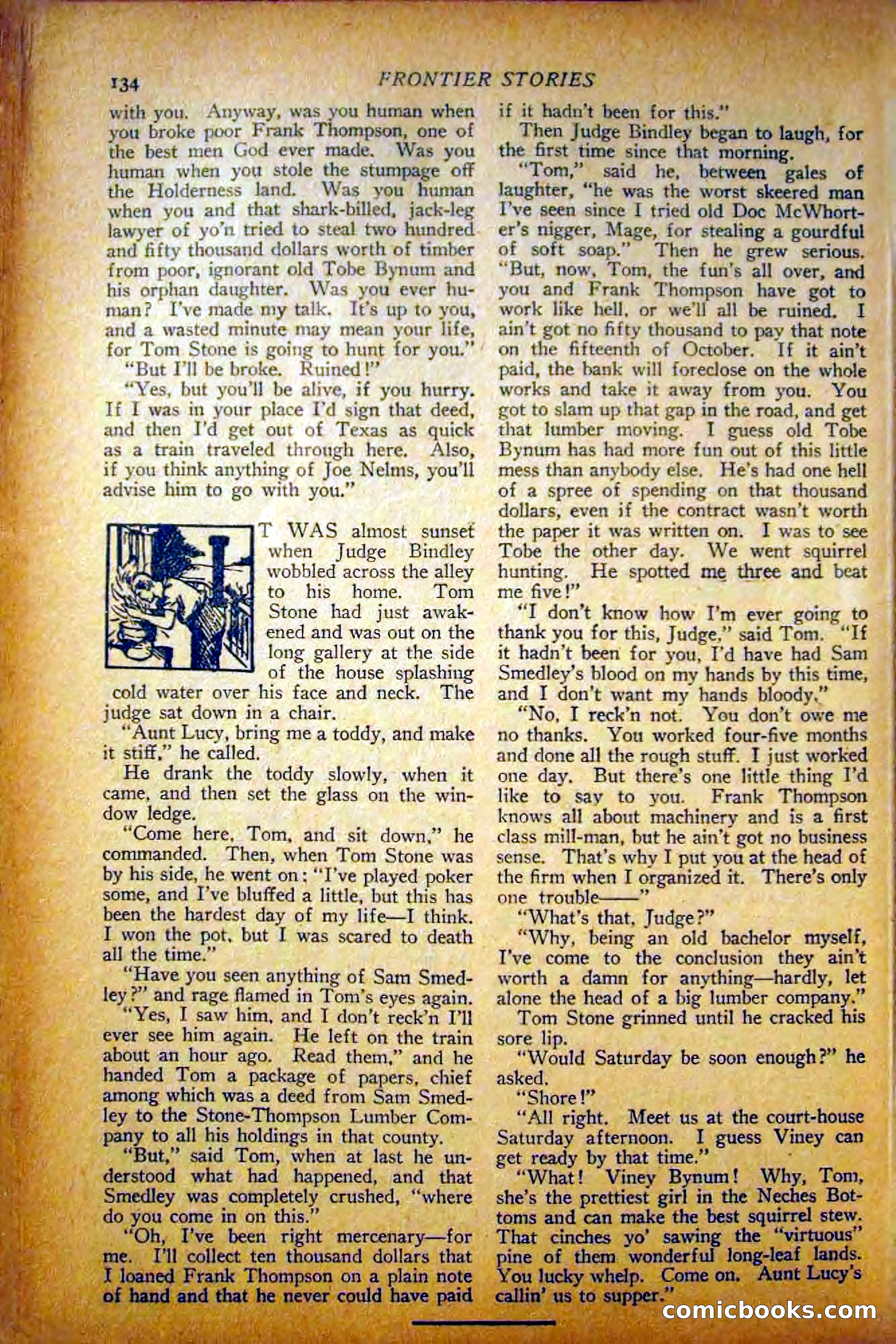 Frontier Stories, May 1927 — page 144 of 188
