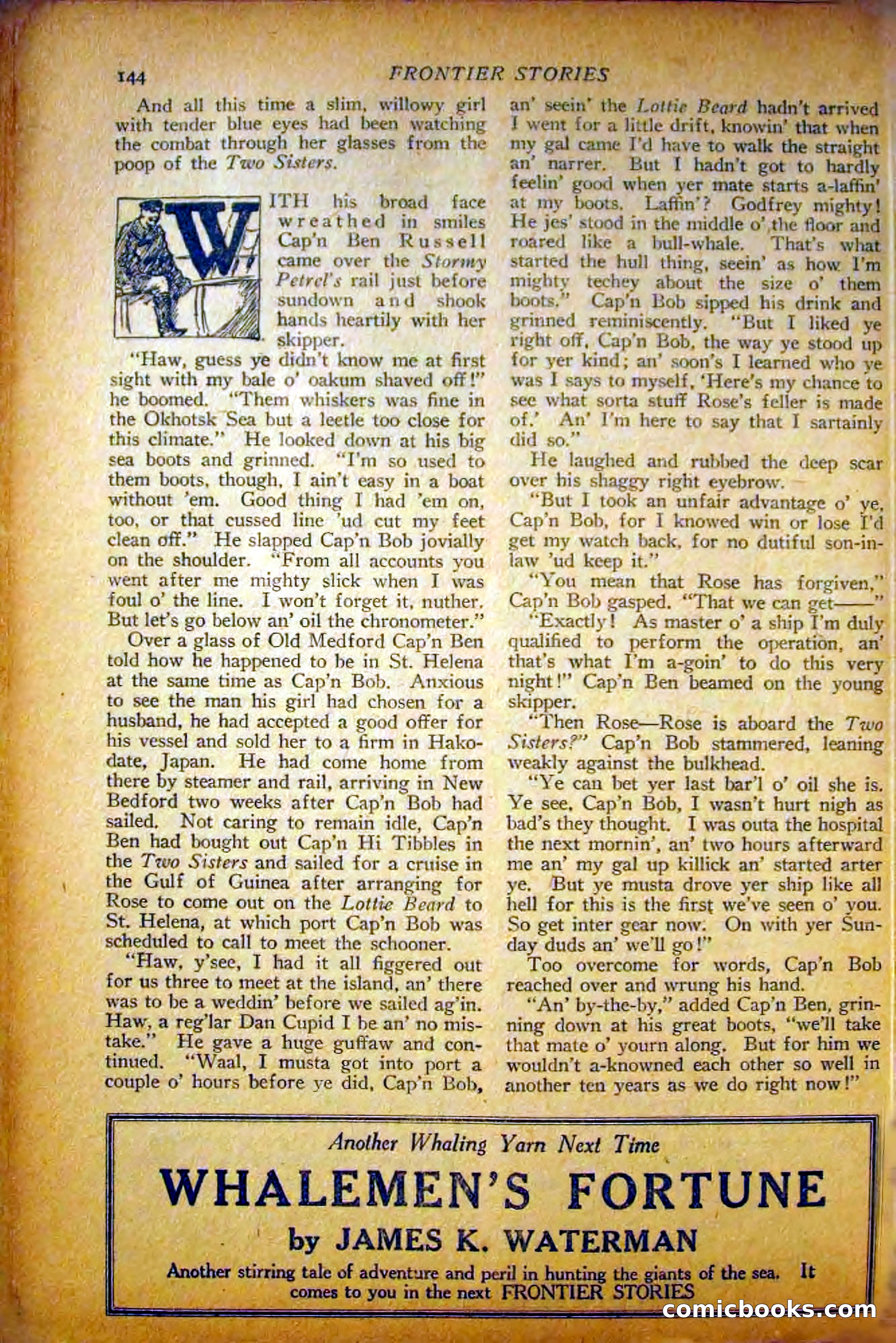 Frontier Stories, May 1927 — page 154 of 188