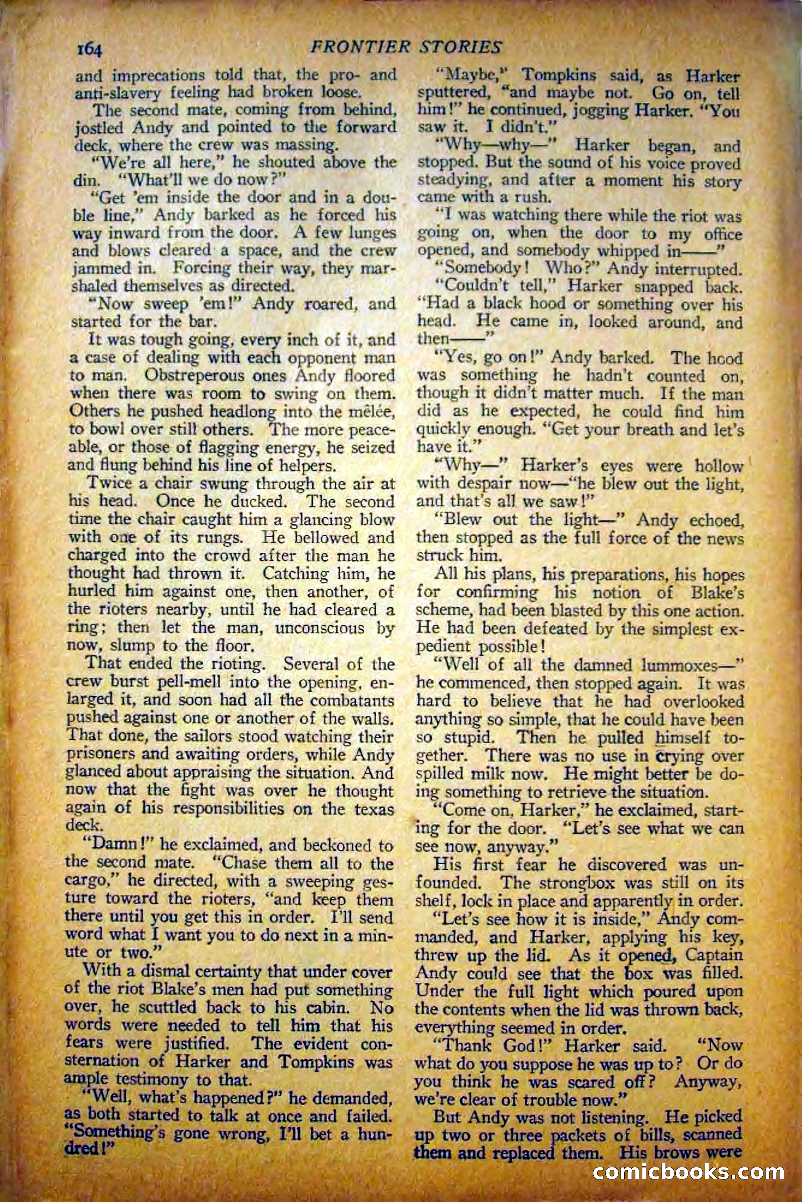 Frontier Stories, May 1927 — page 174 of 188