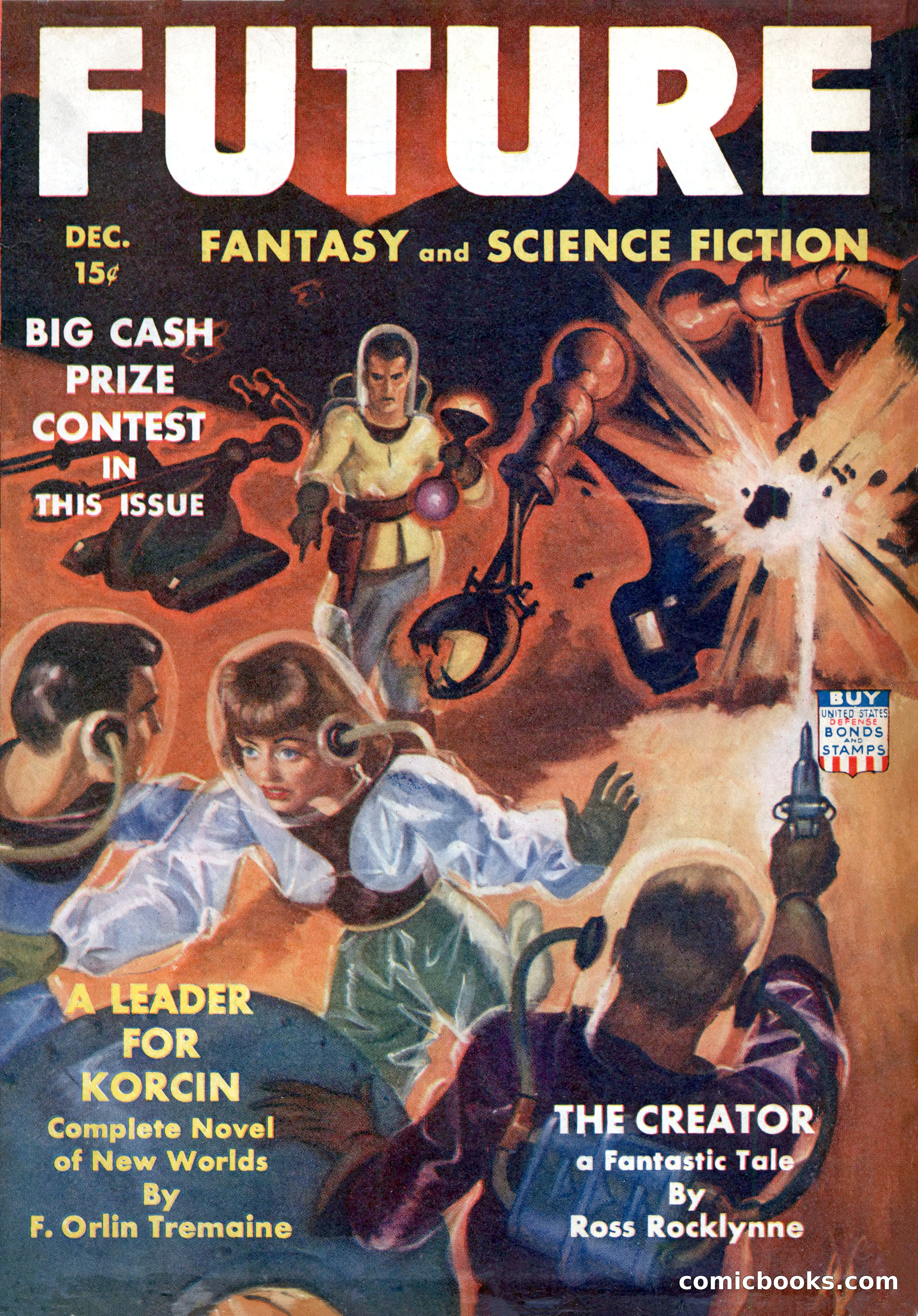 Future: Fantasy and Science Fiction, December 1942