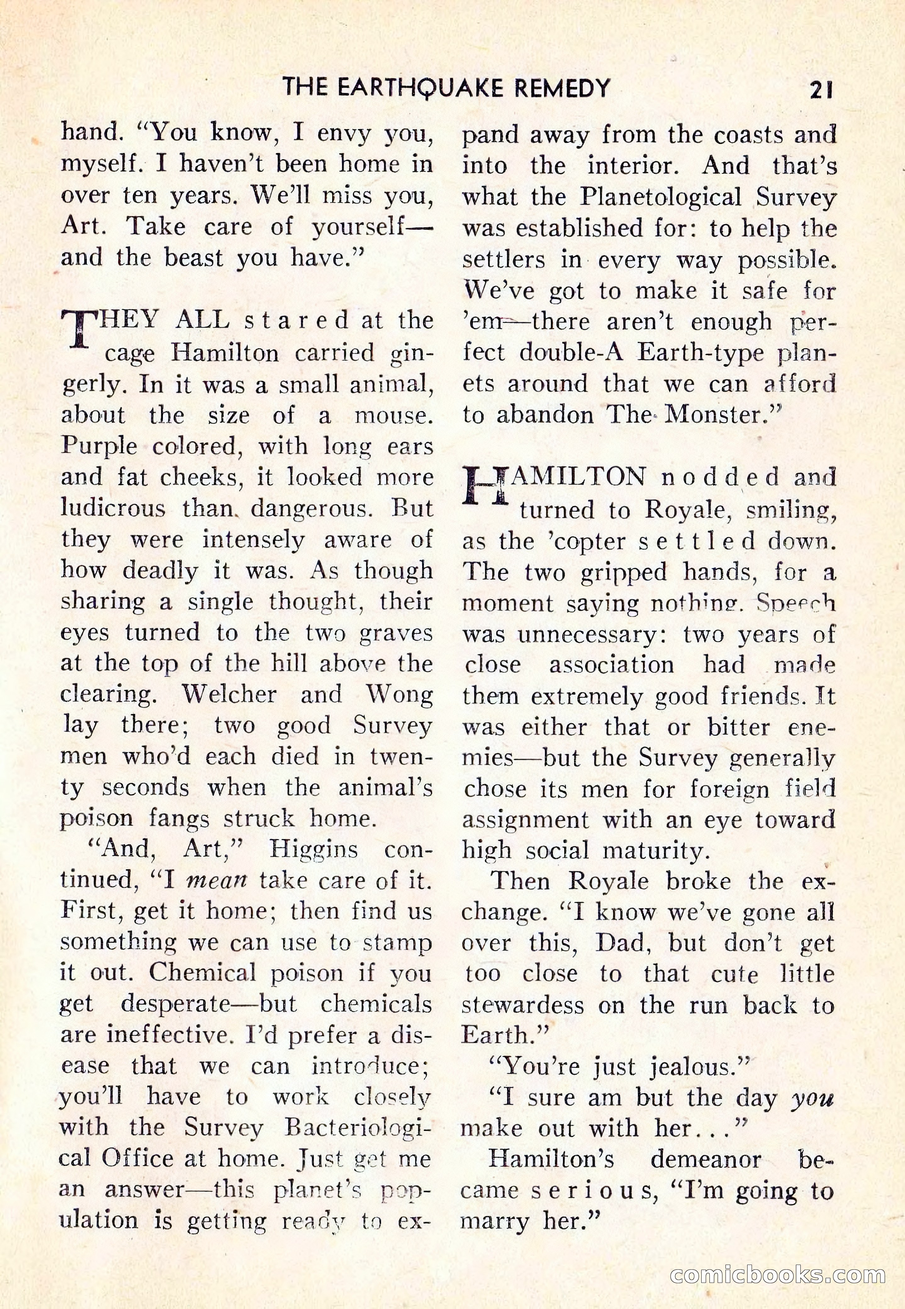 Future Science Fiction #38 — page 22 of 132