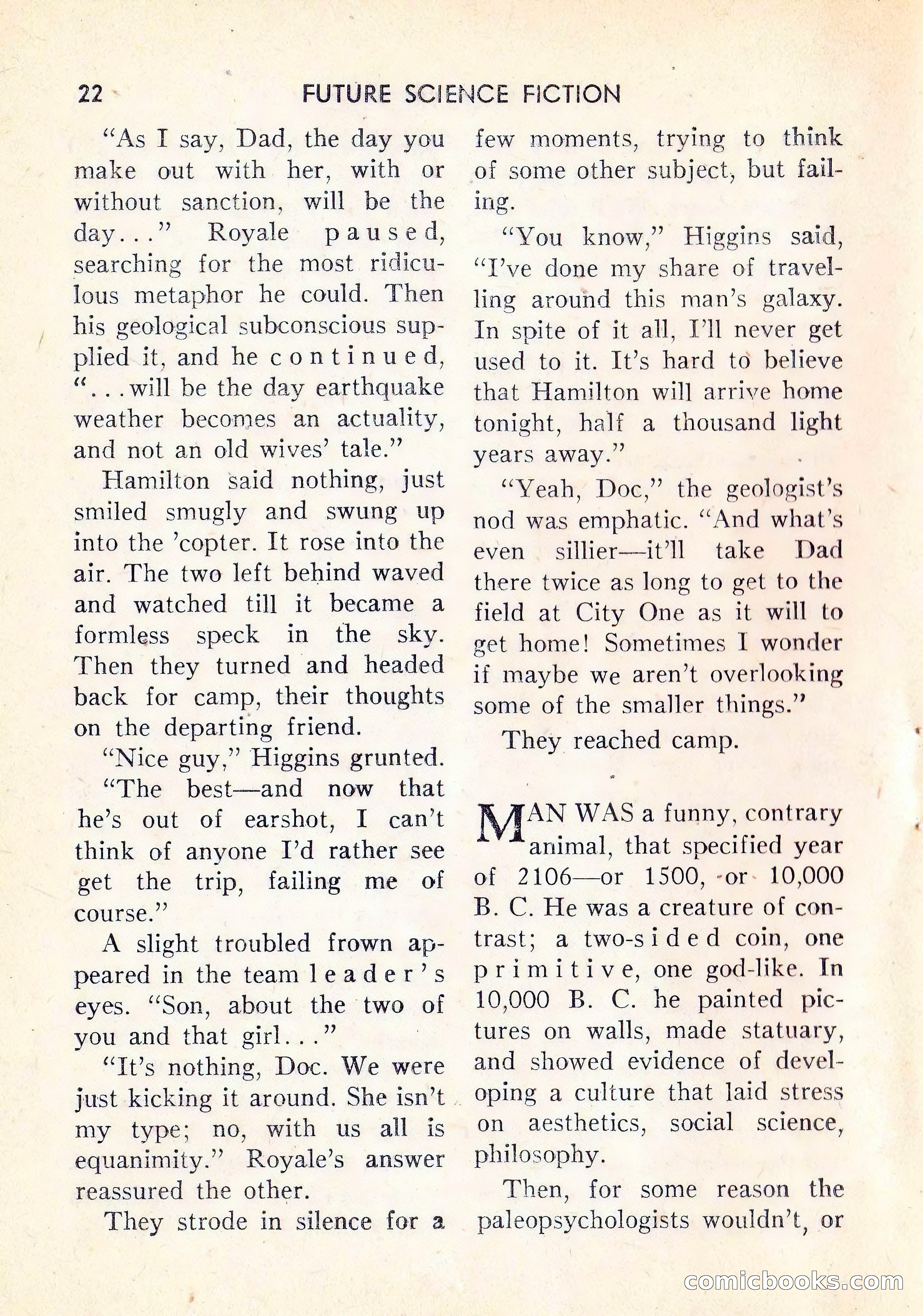 Future Science Fiction #38 — page 23 of 132