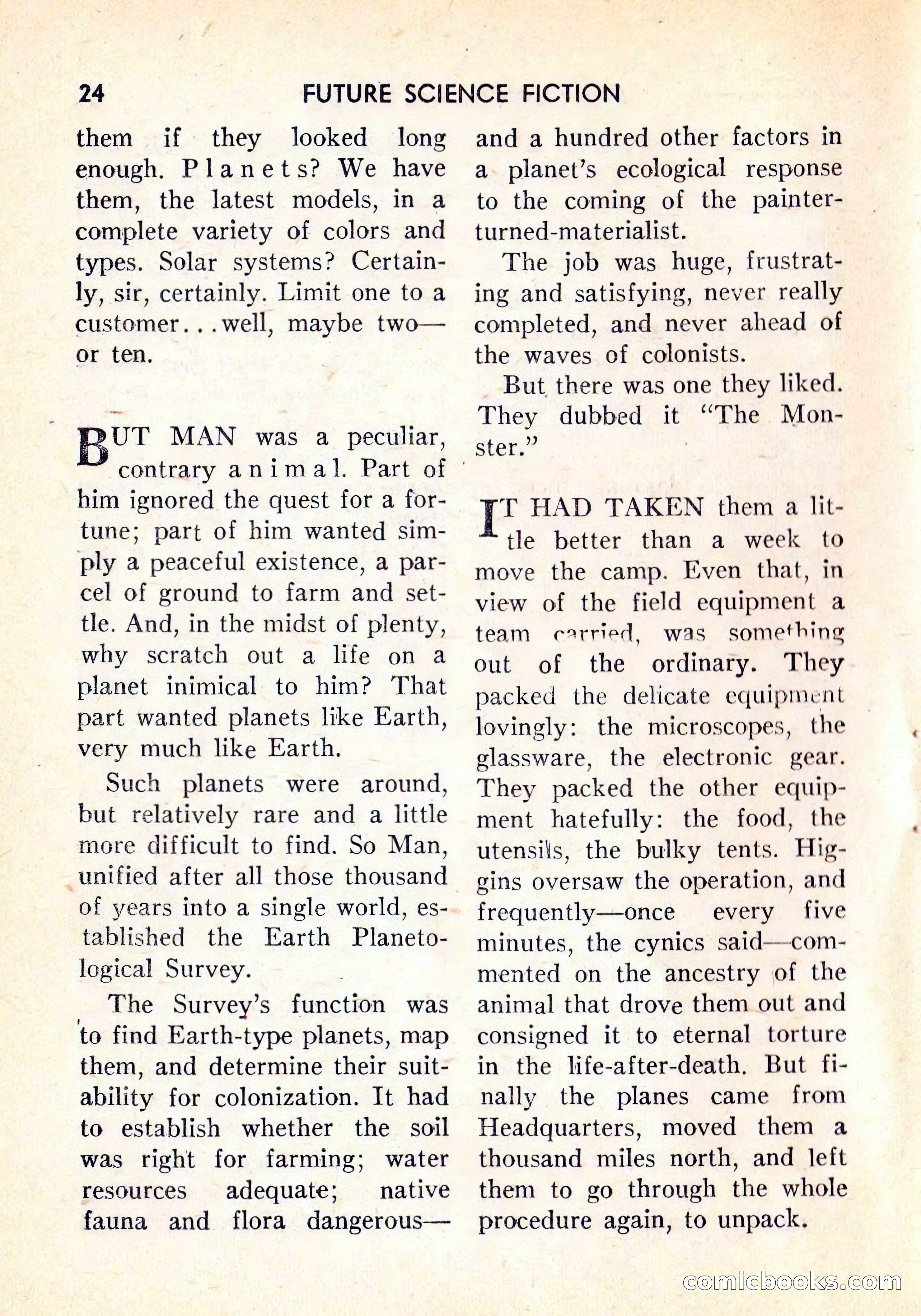 Future Science Fiction #38 — page 25 of 132