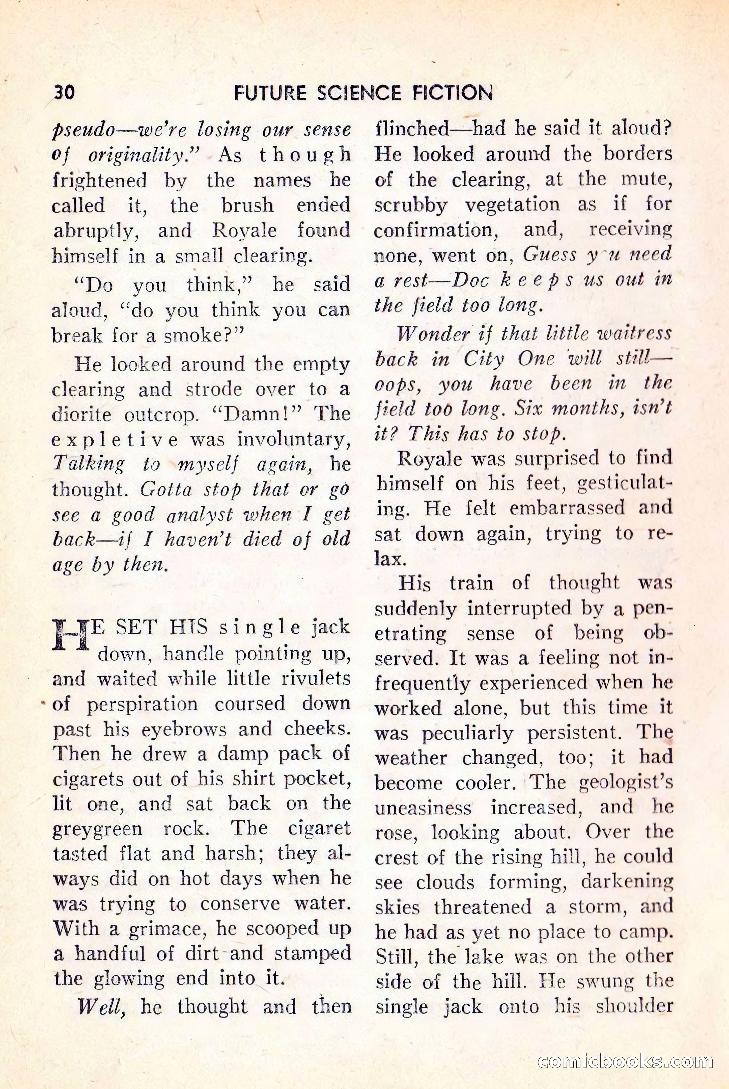 Future Science Fiction #38 — page 31 of 132