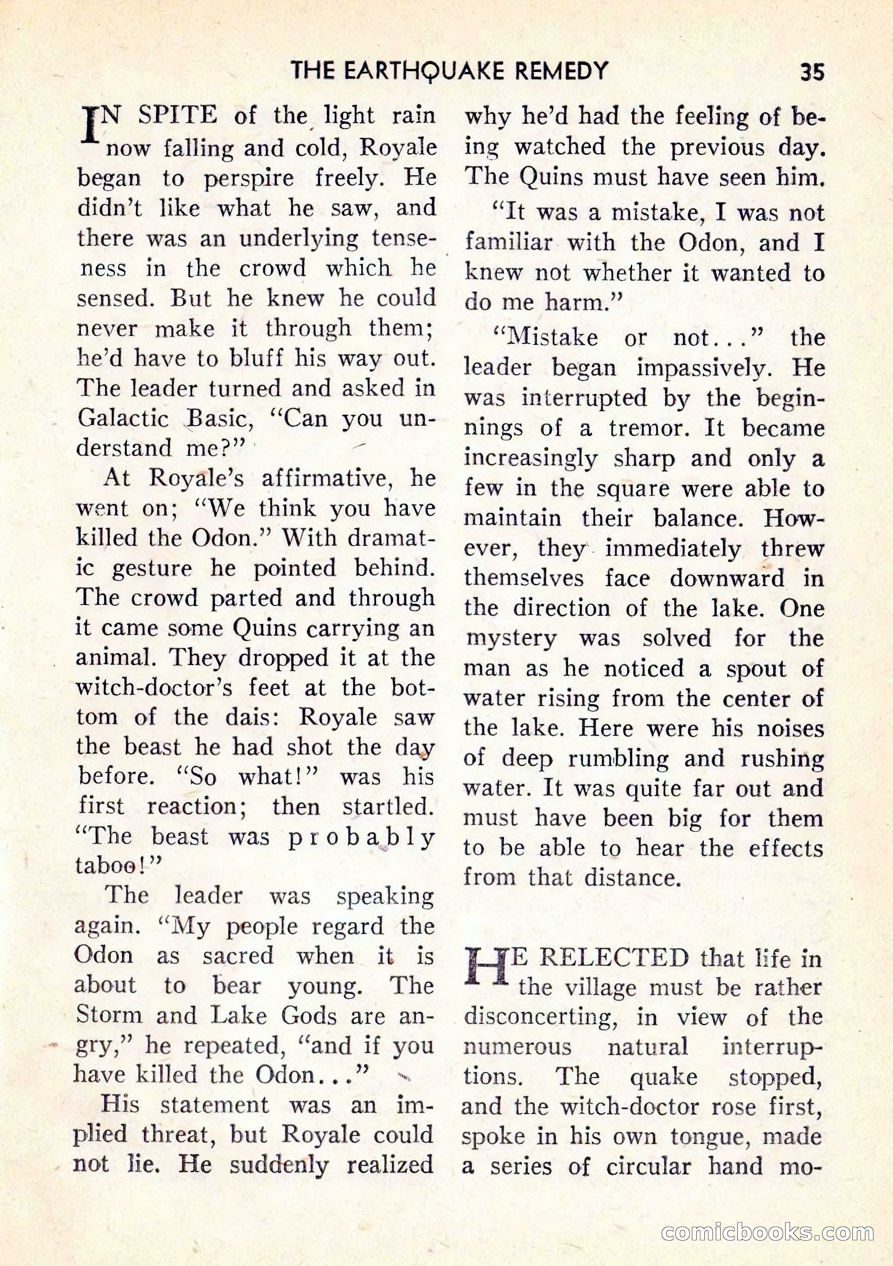 Future Science Fiction #38 — page 36 of 132