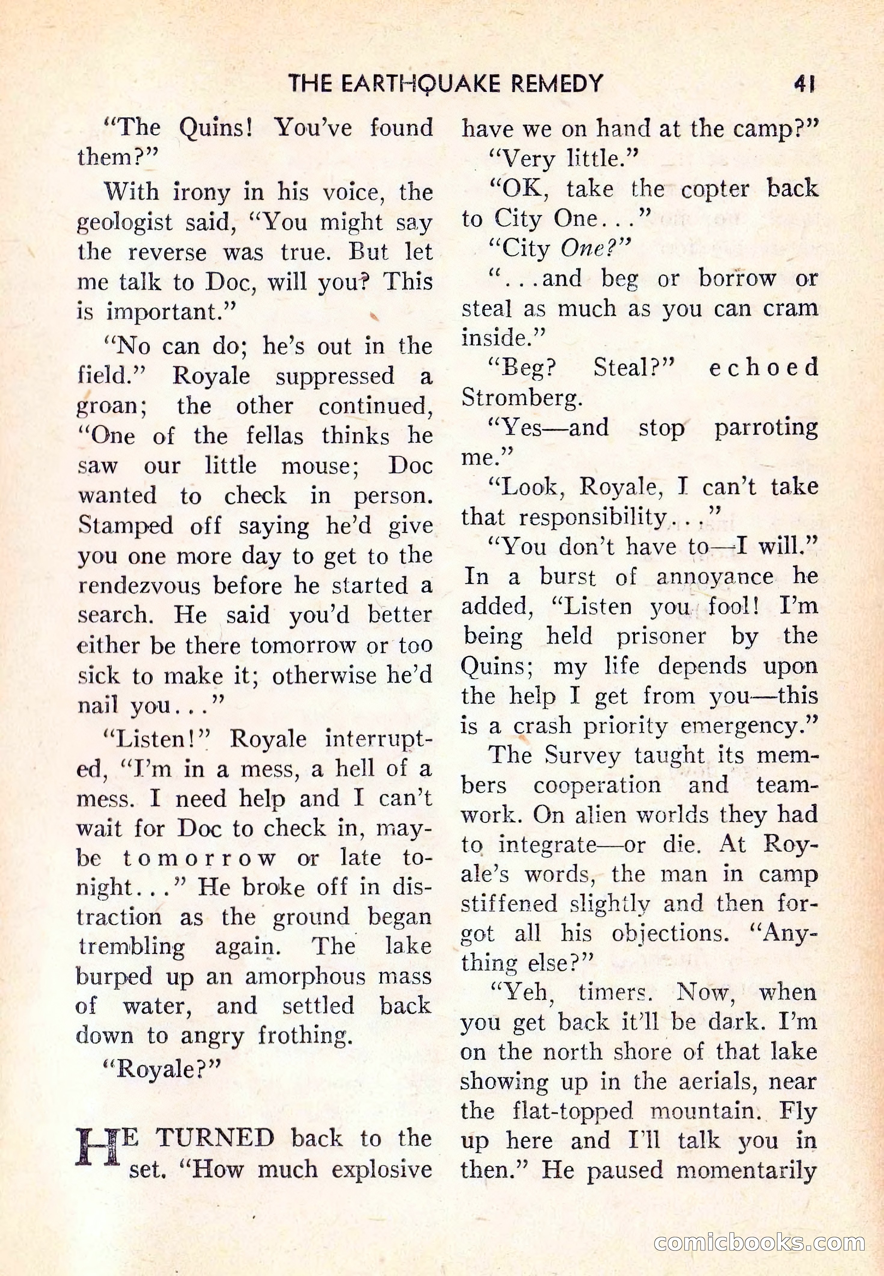 Future Science Fiction #38 — page 42 of 132