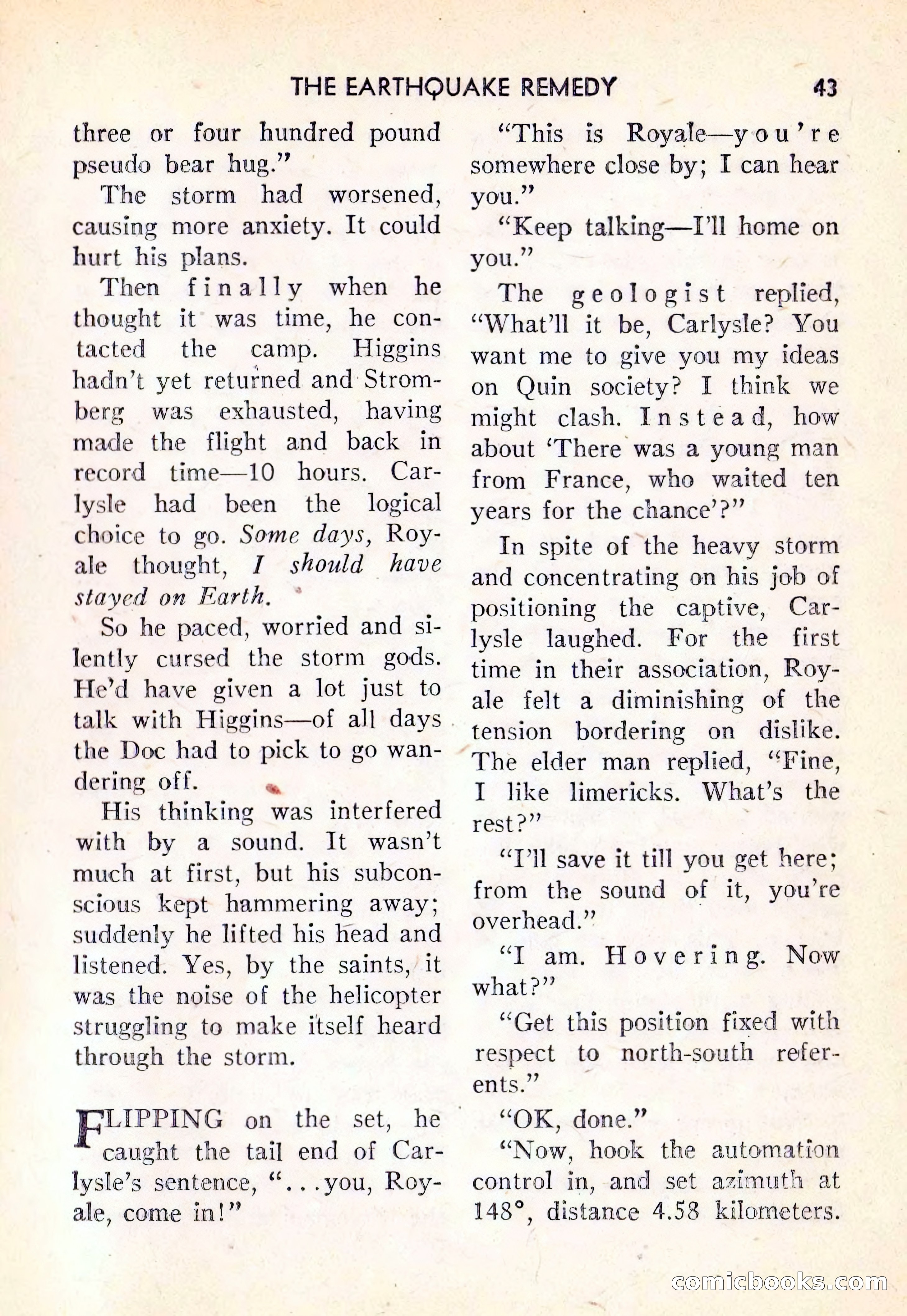 Future Science Fiction #38 — page 44 of 132