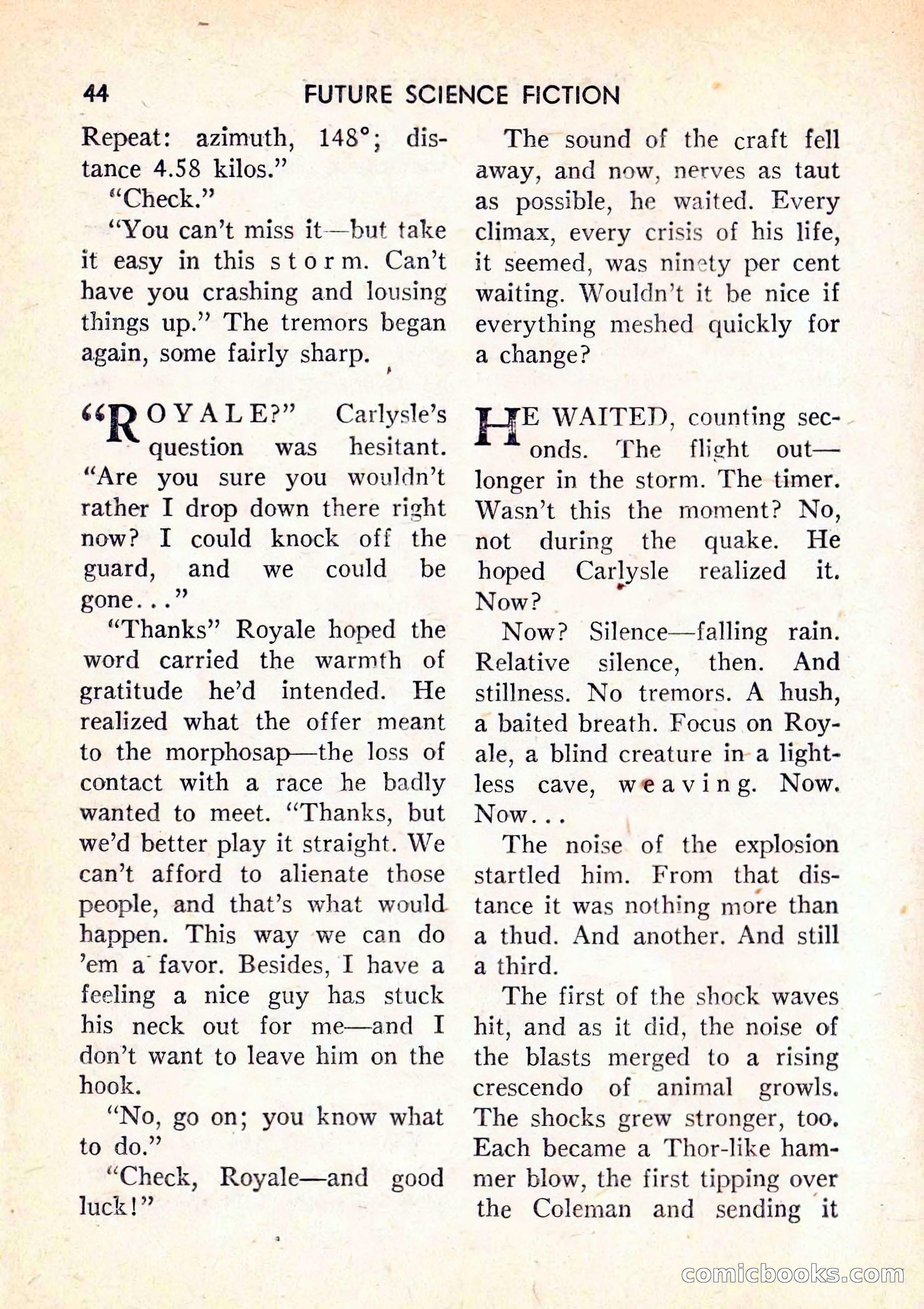 Future Science Fiction #38 — page 45 of 132
