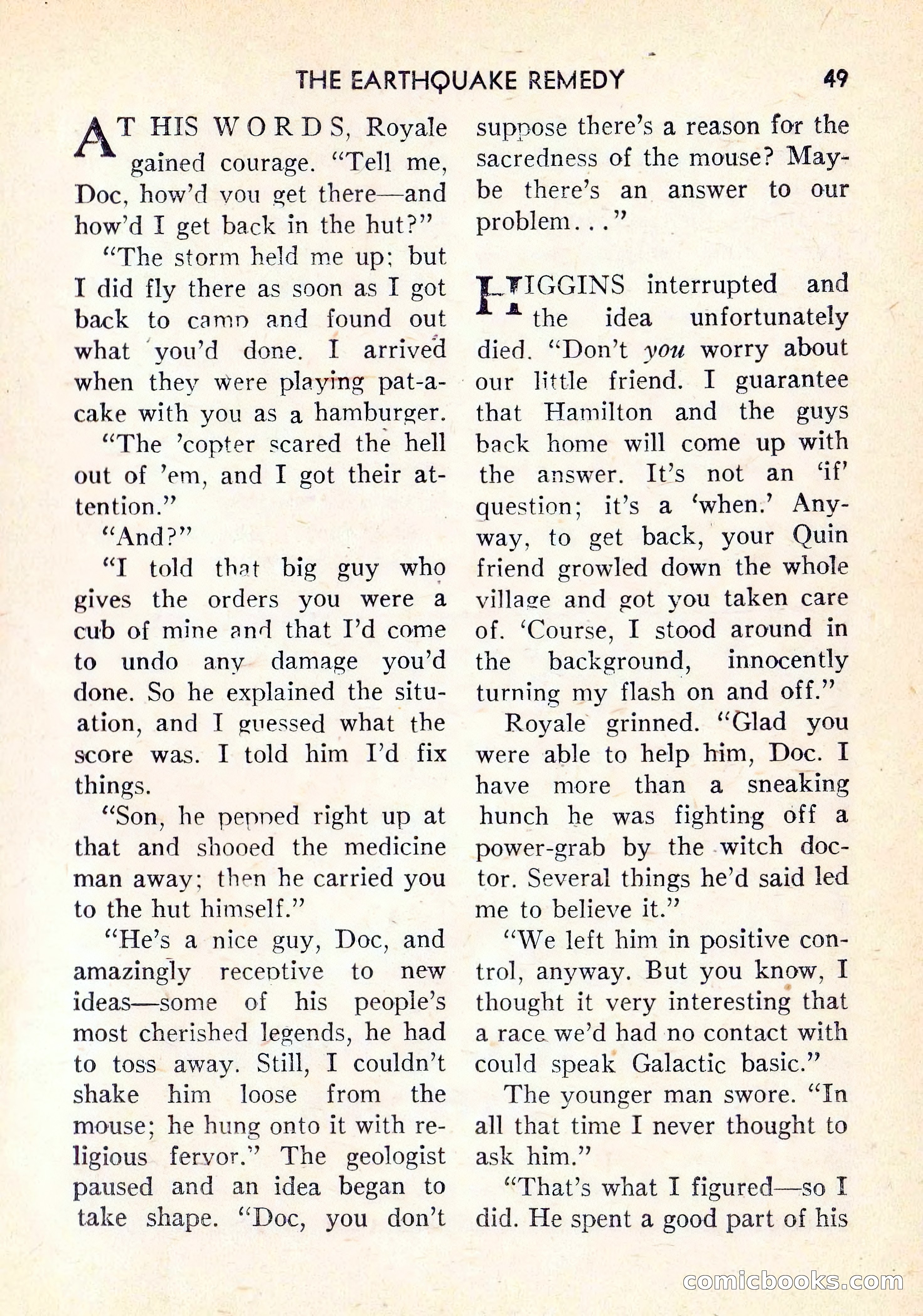 Future Science Fiction #38 — page 50 of 132