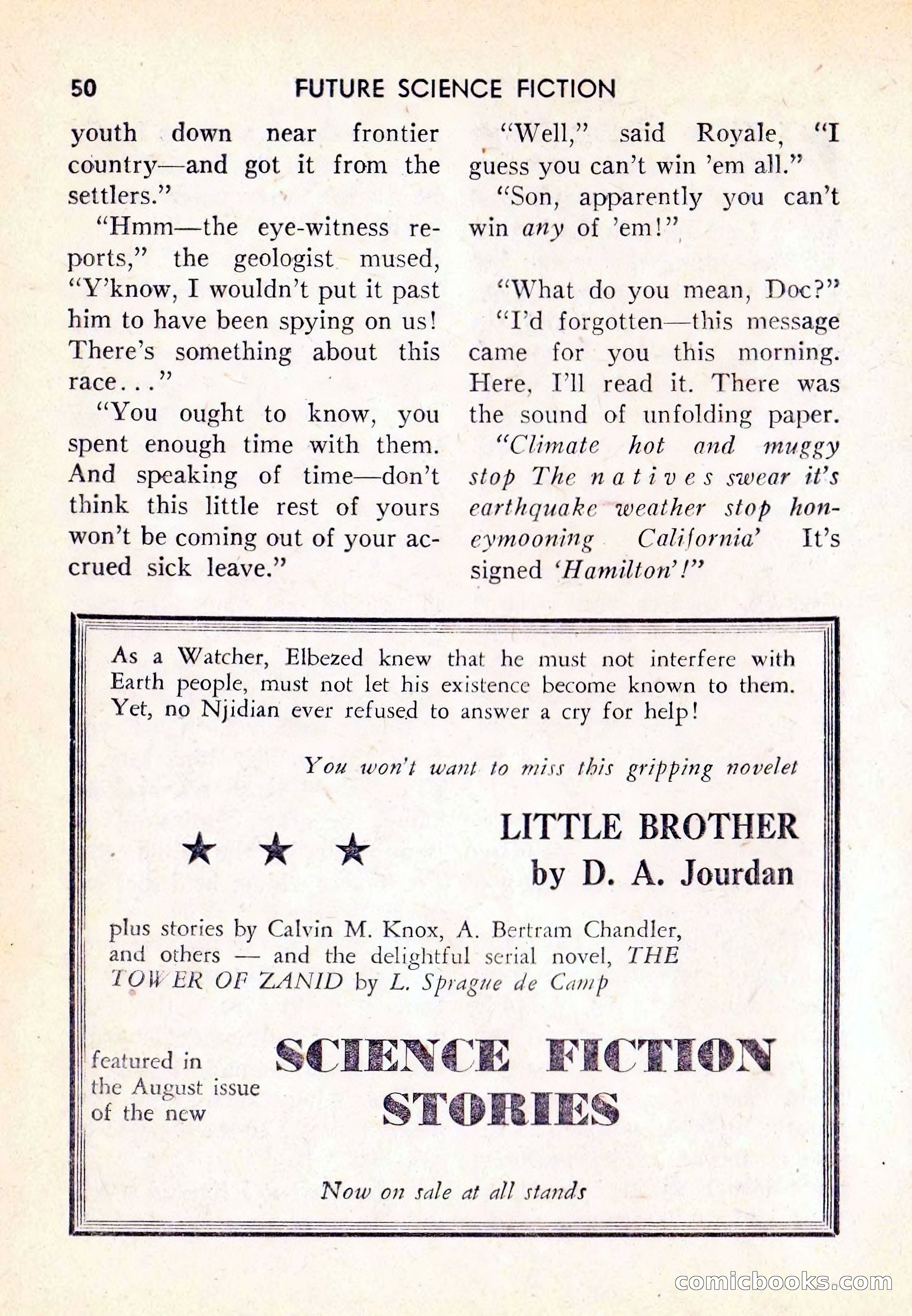 Future Science Fiction #38 — page 51 of 132