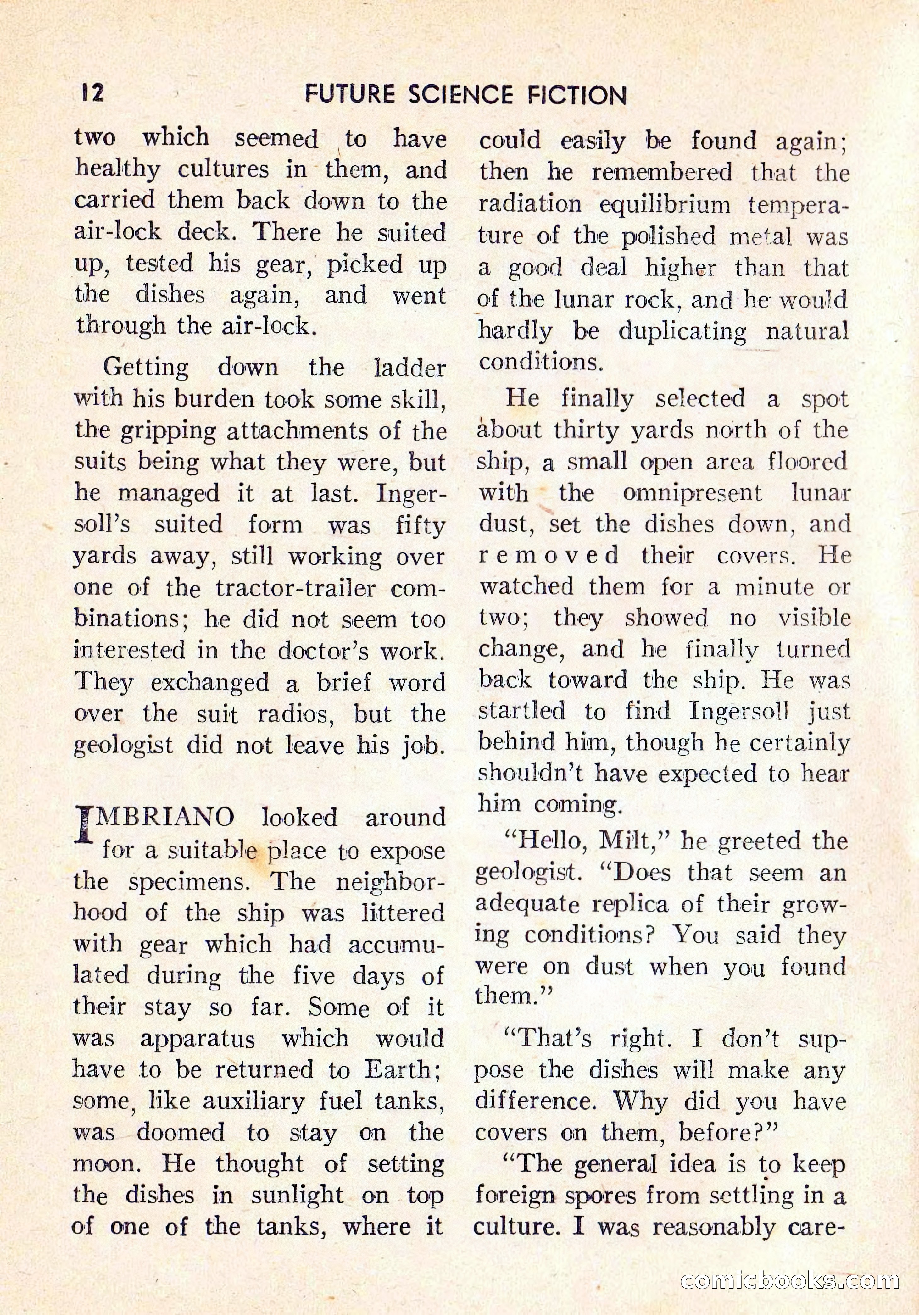 Future Science Fiction #47 — page 13 of 132