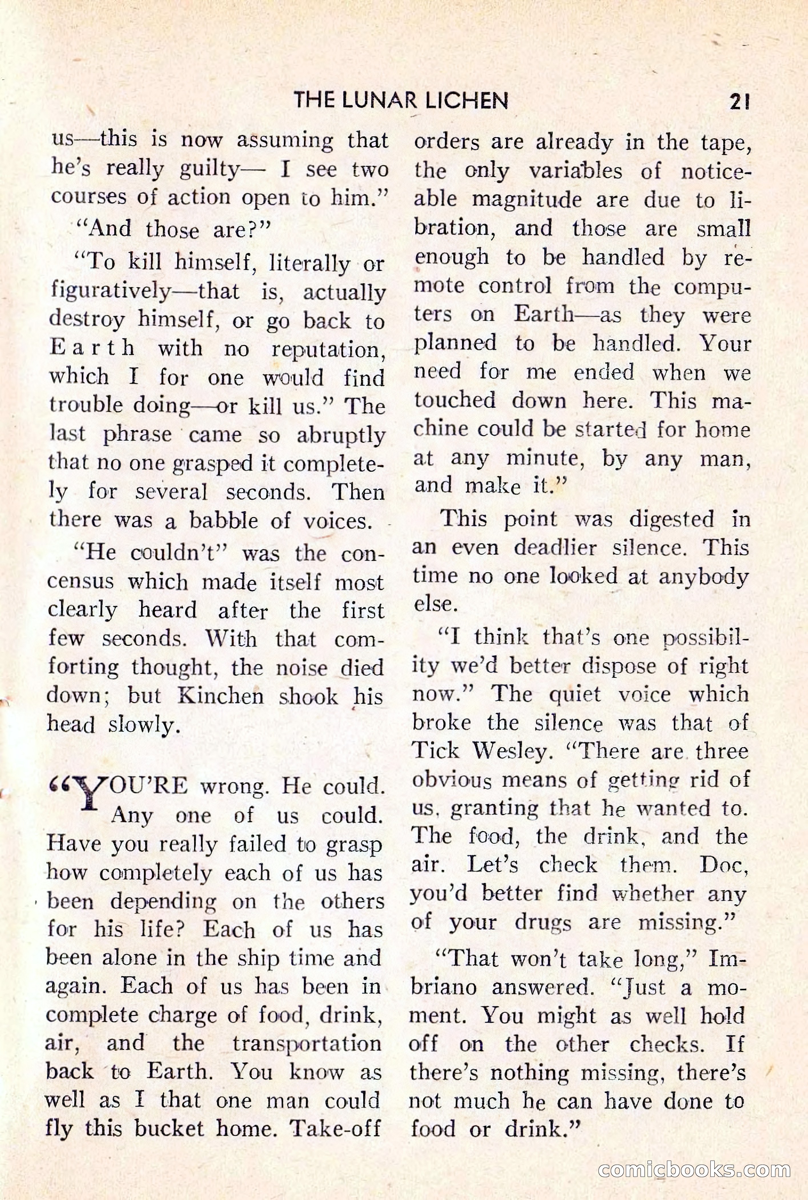Future Science Fiction #47 — page 22 of 132