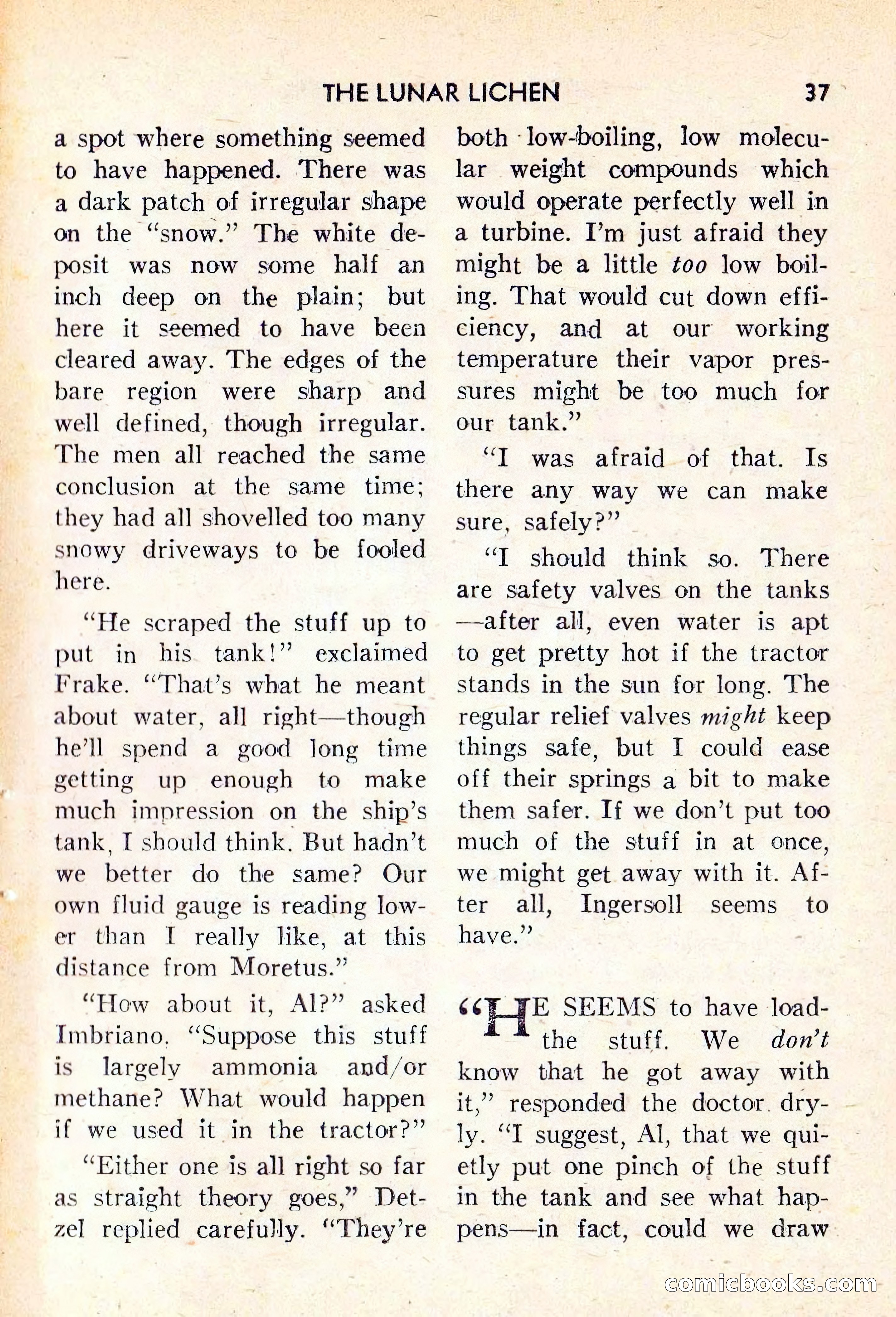 Future Science Fiction #47 — page 38 of 132