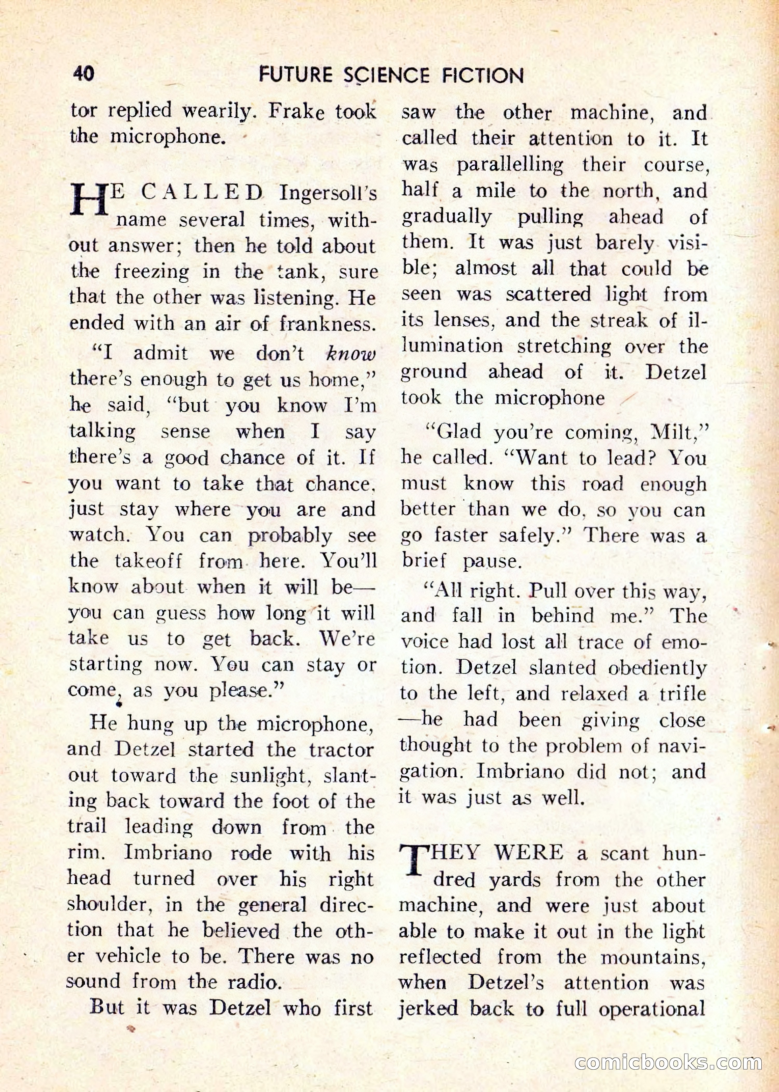 Future Science Fiction #47 — page 41 of 132
