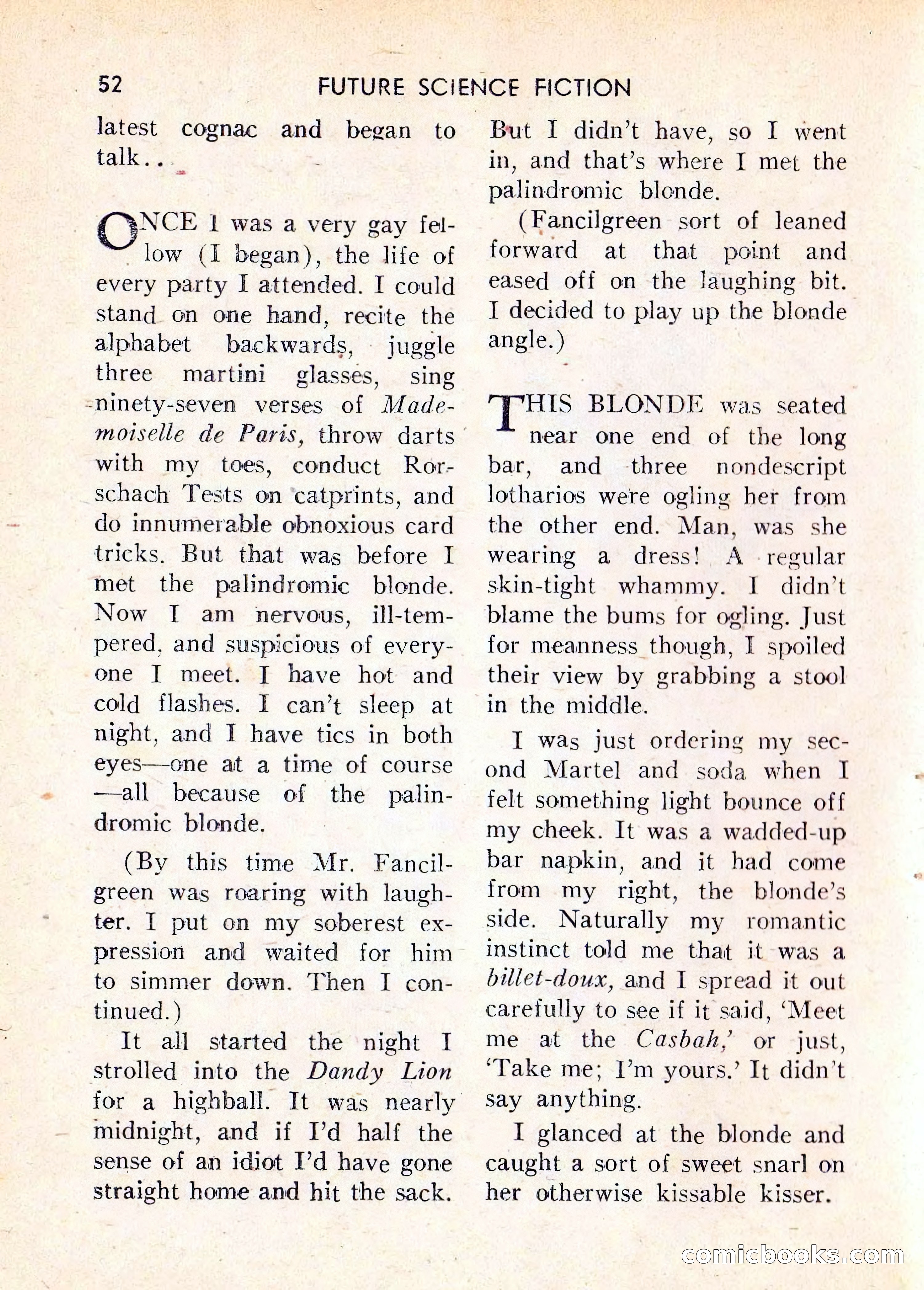 Future Science Fiction #47 — page 53 of 132