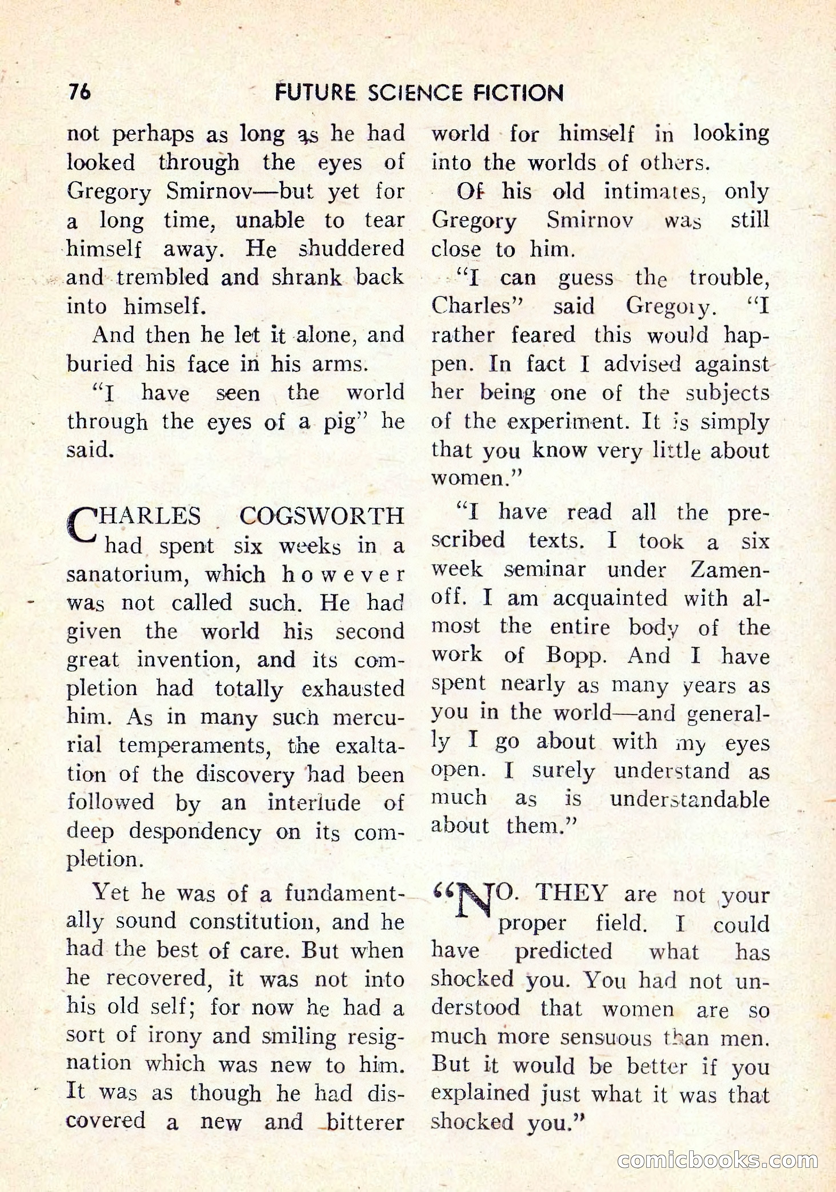 Future Science Fiction #47 — page 77 of 132