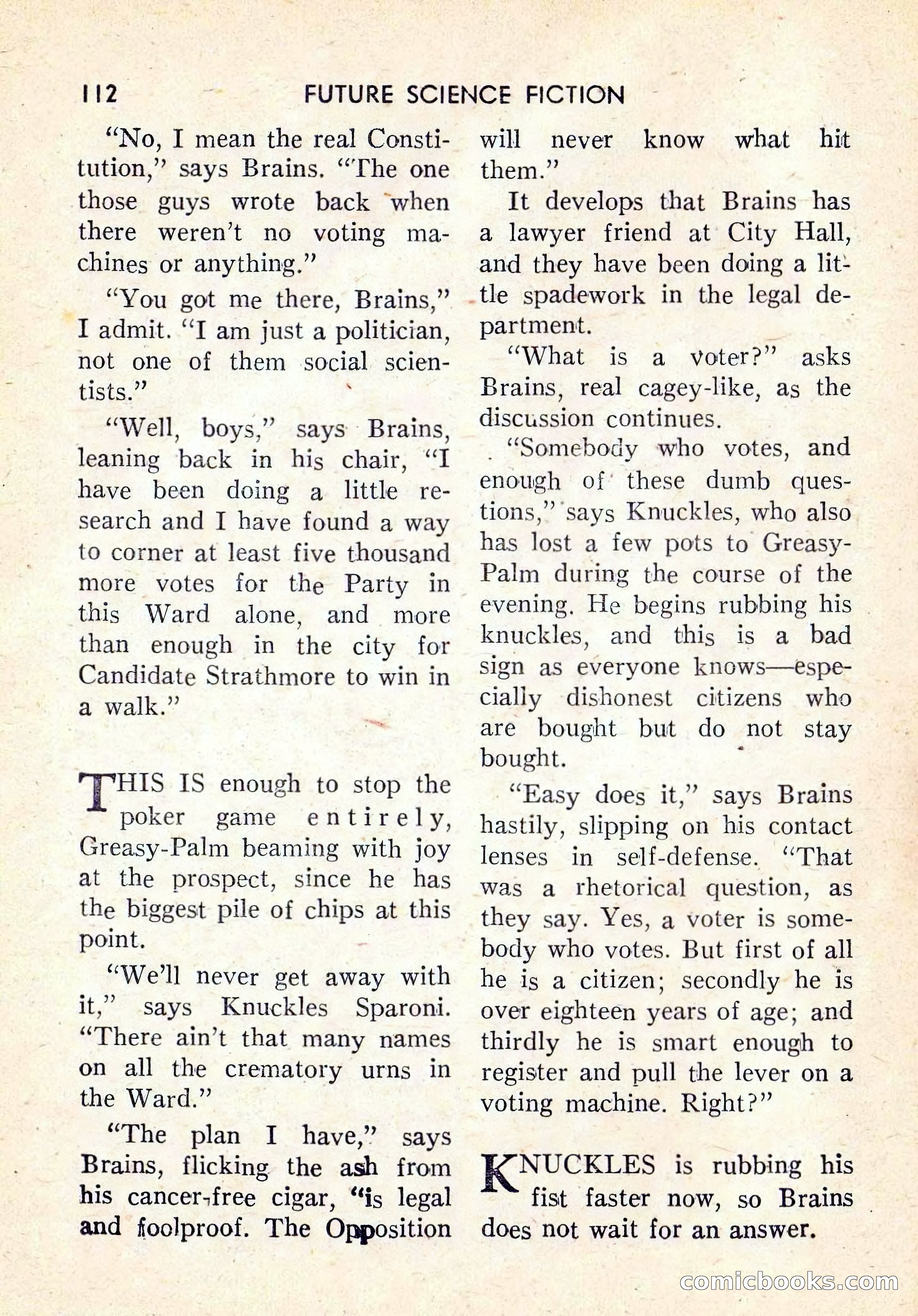Future Science Fiction #47 — page 113 of 132