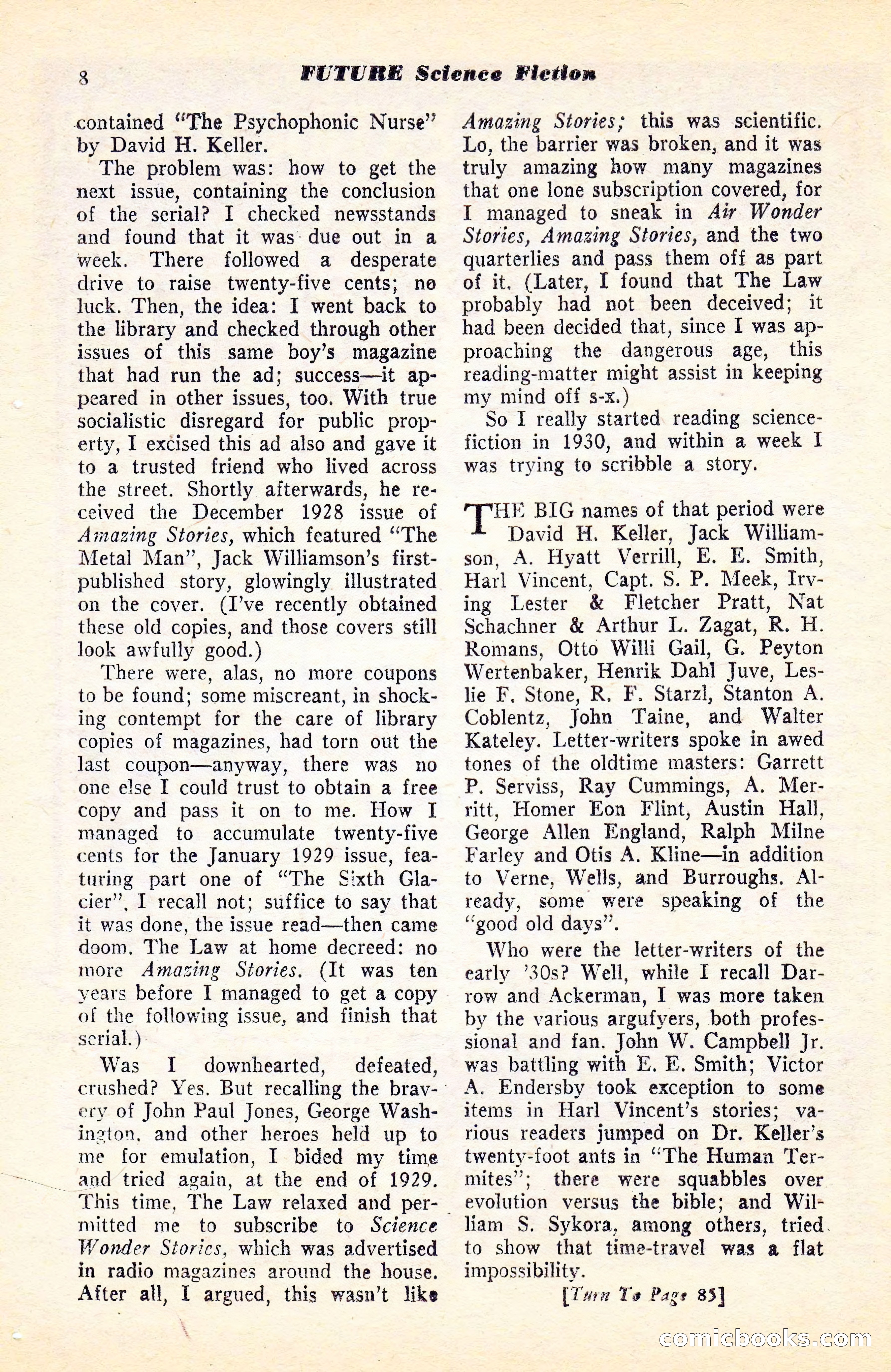 Future Science Fiction, Vol. 4, No. 5 — page 9 of 100
