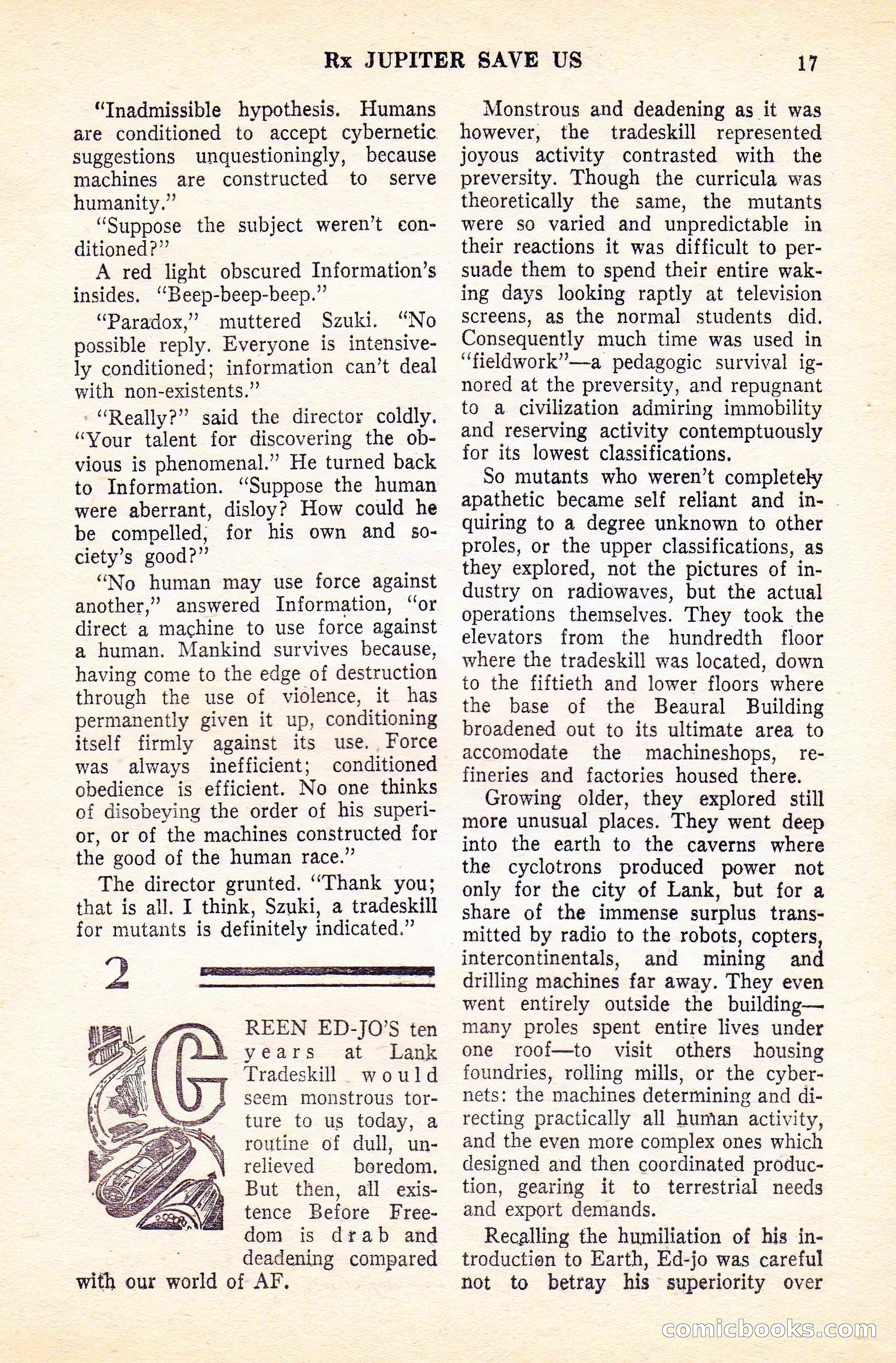 Future Science Fiction, Vol. 4, No. 5 — page 18 of 100
