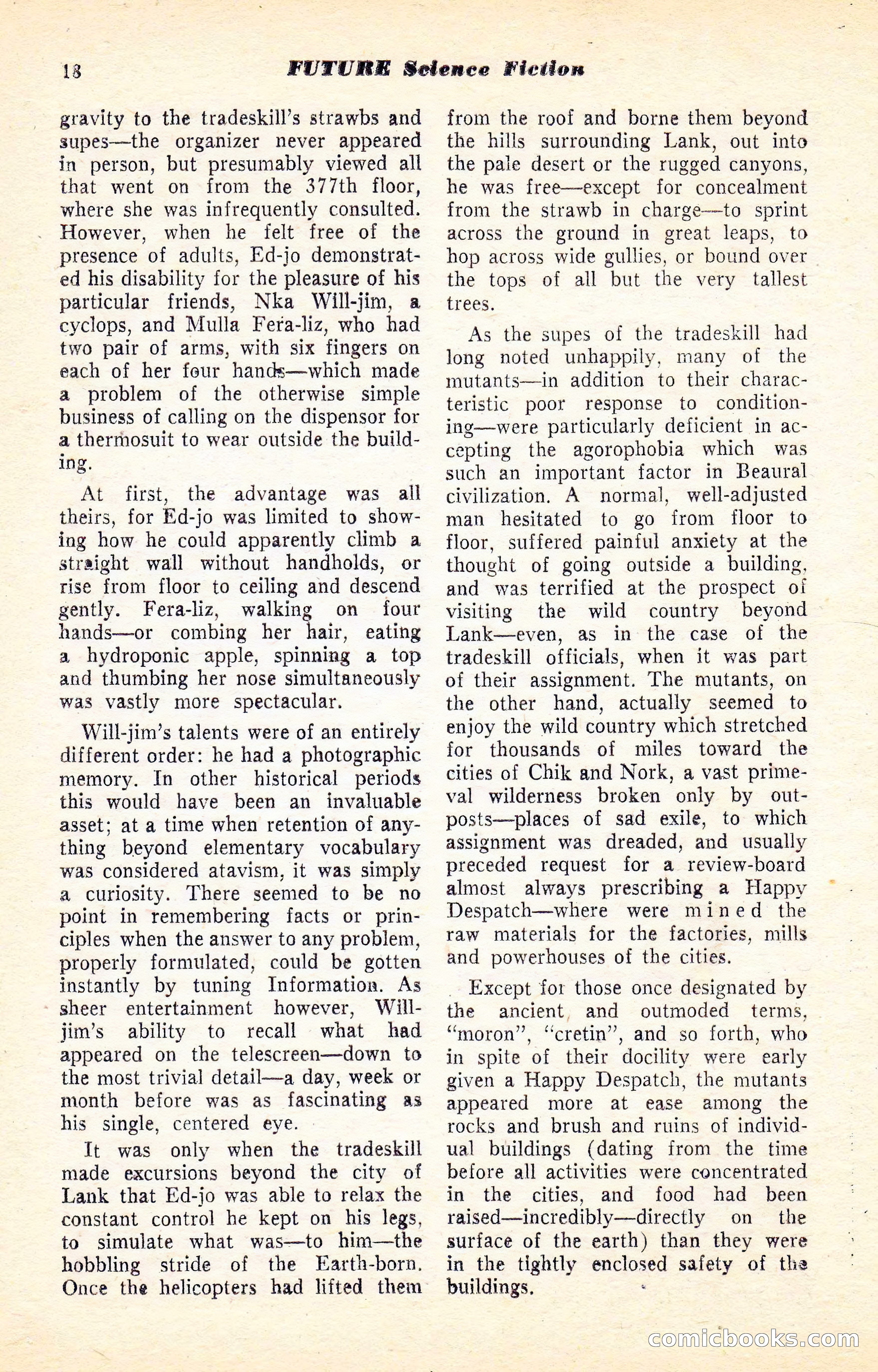 Future Science Fiction, Vol. 4, No. 5 — page 19 of 100