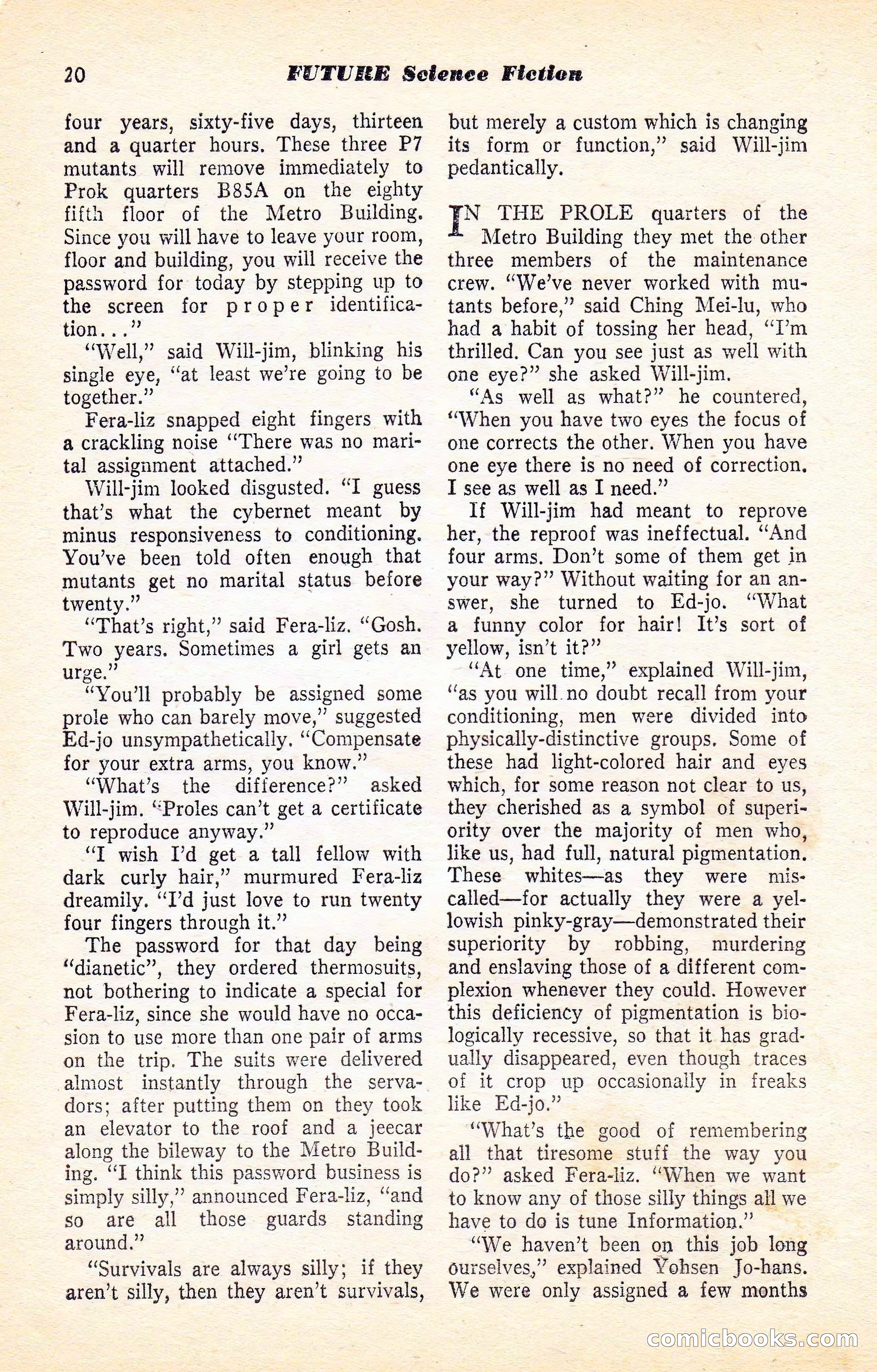 Future Science Fiction, Vol. 4, No. 5 — page 21 of 100