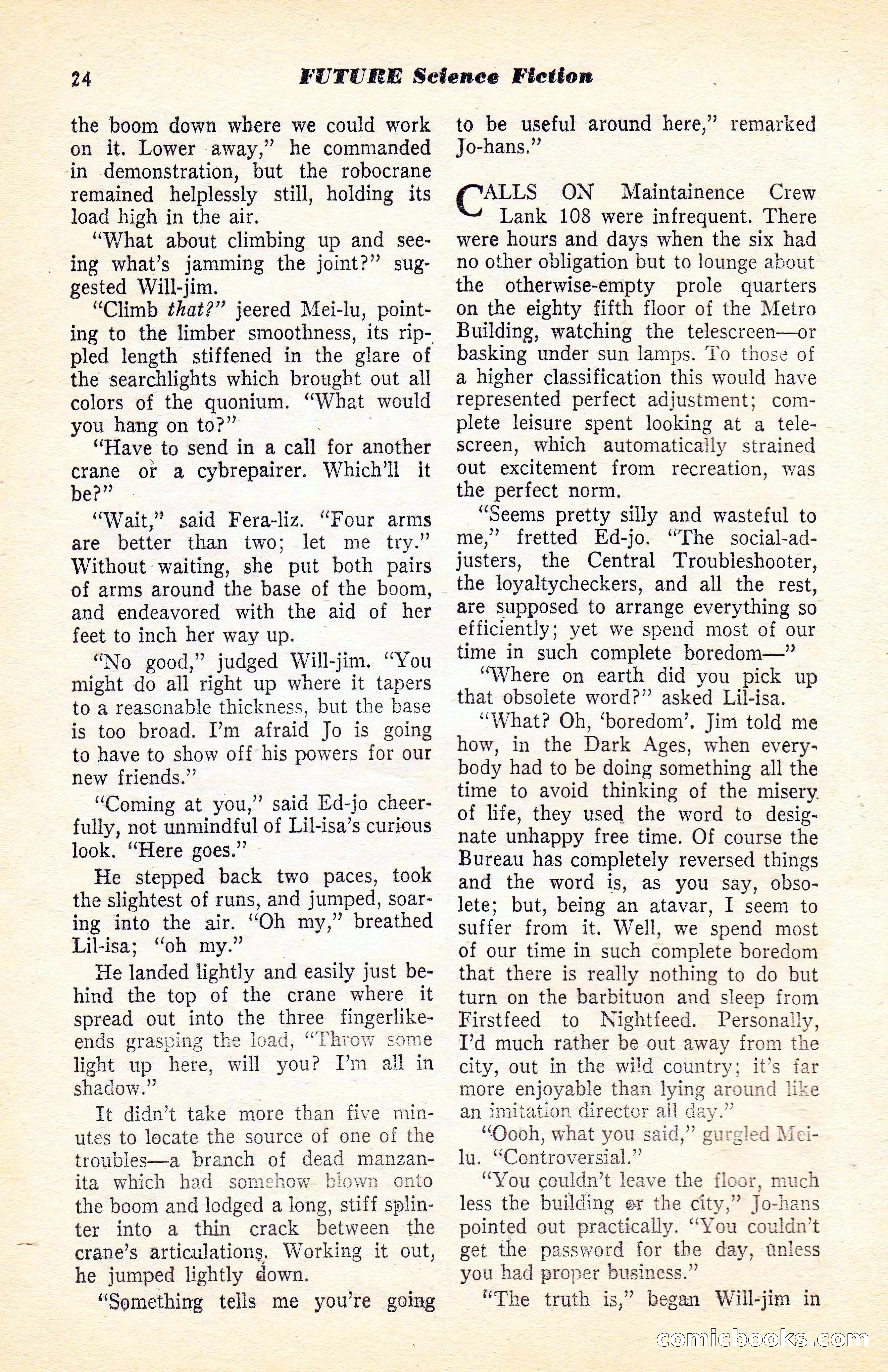 Future Science Fiction, Vol. 4, No. 5 — page 25 of 100