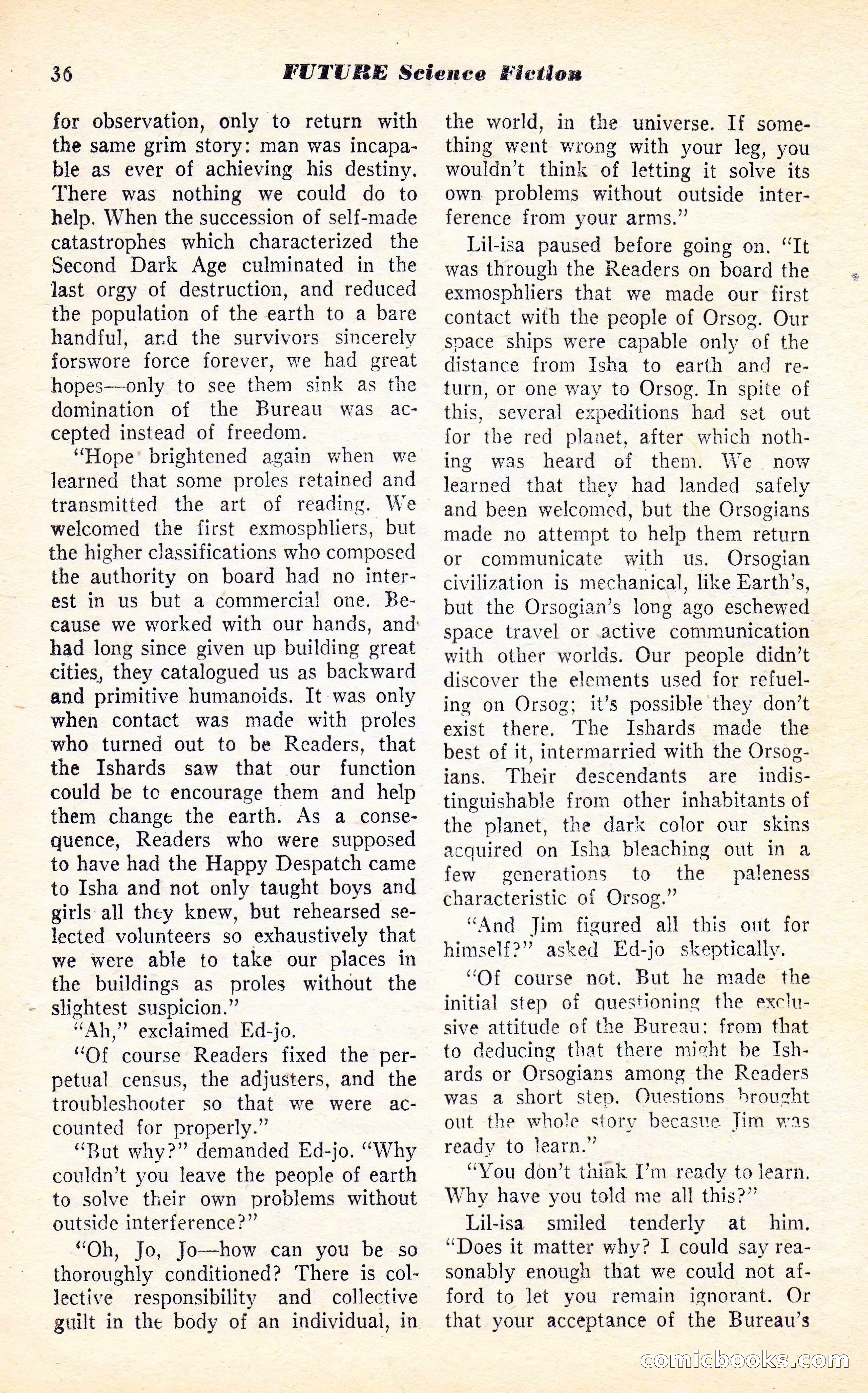 Future Science Fiction, Vol. 4, No. 5 — page 37 of 100