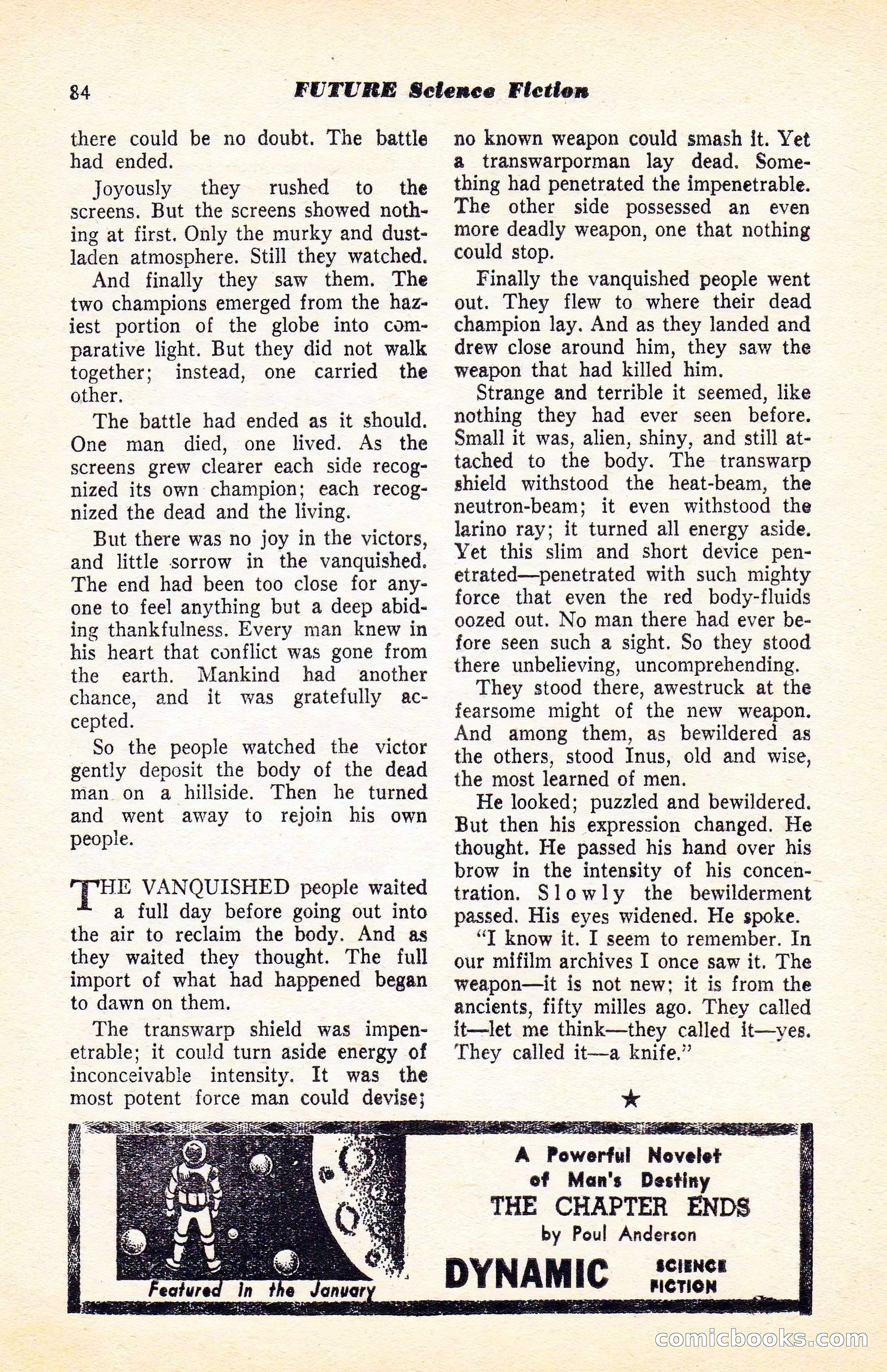 Future Science Fiction, Vol. 4, No. 5 — page 85 of 100