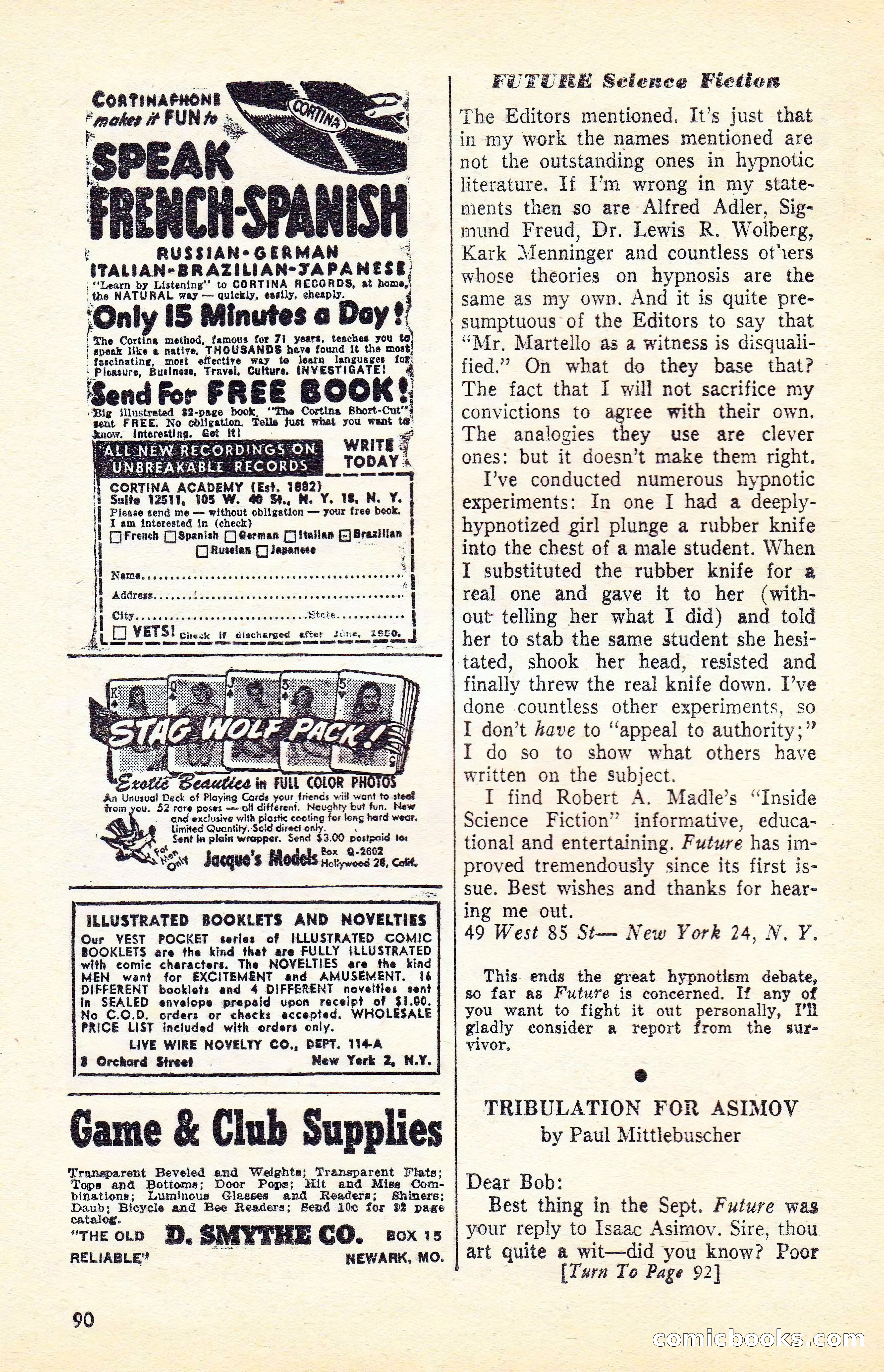 Future Science Fiction, Vol. 4, No. 5 — page 91 of 100