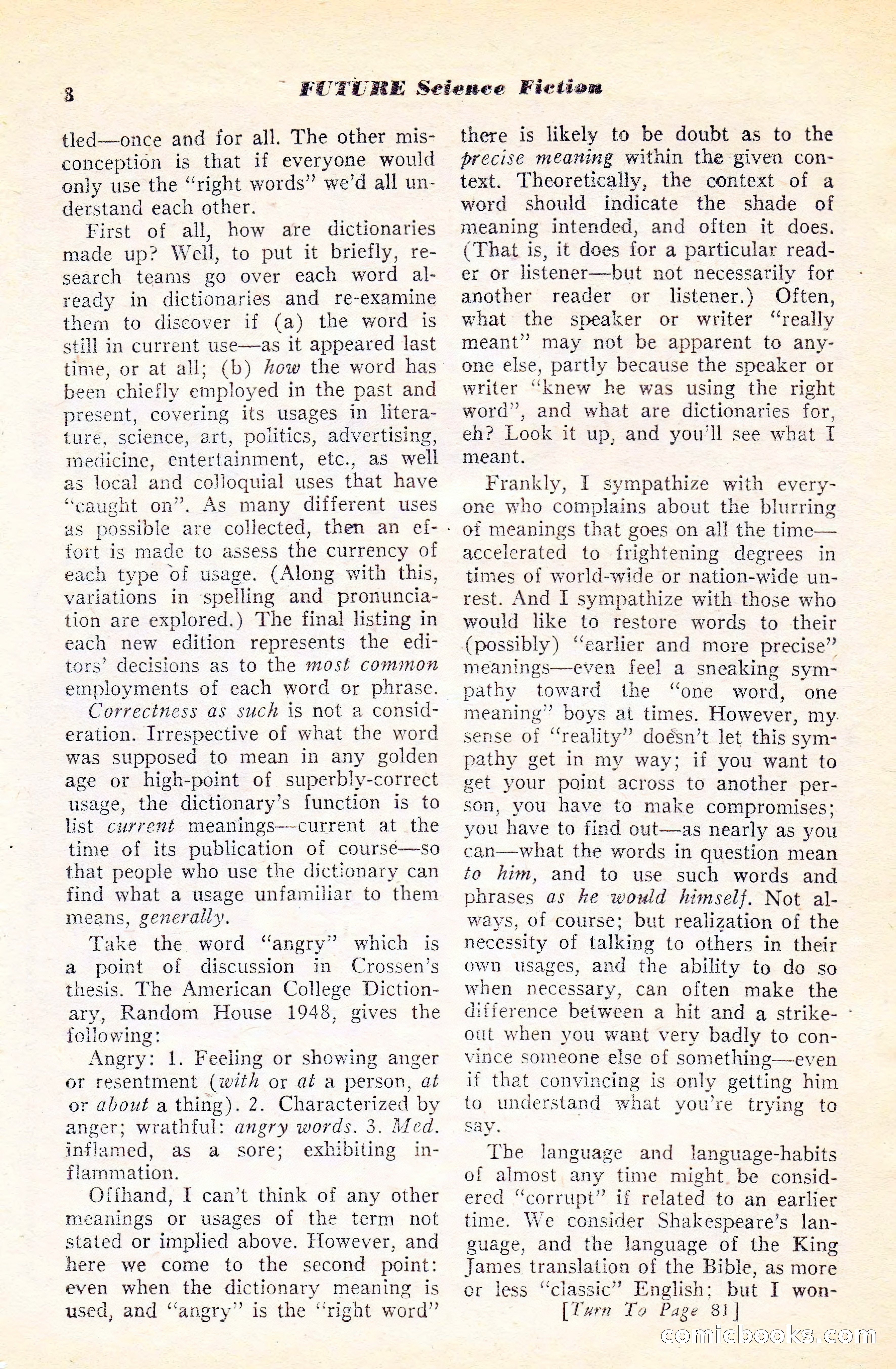 Future Science Fiction, Vol. 4, No. 6 — page 9 of 100