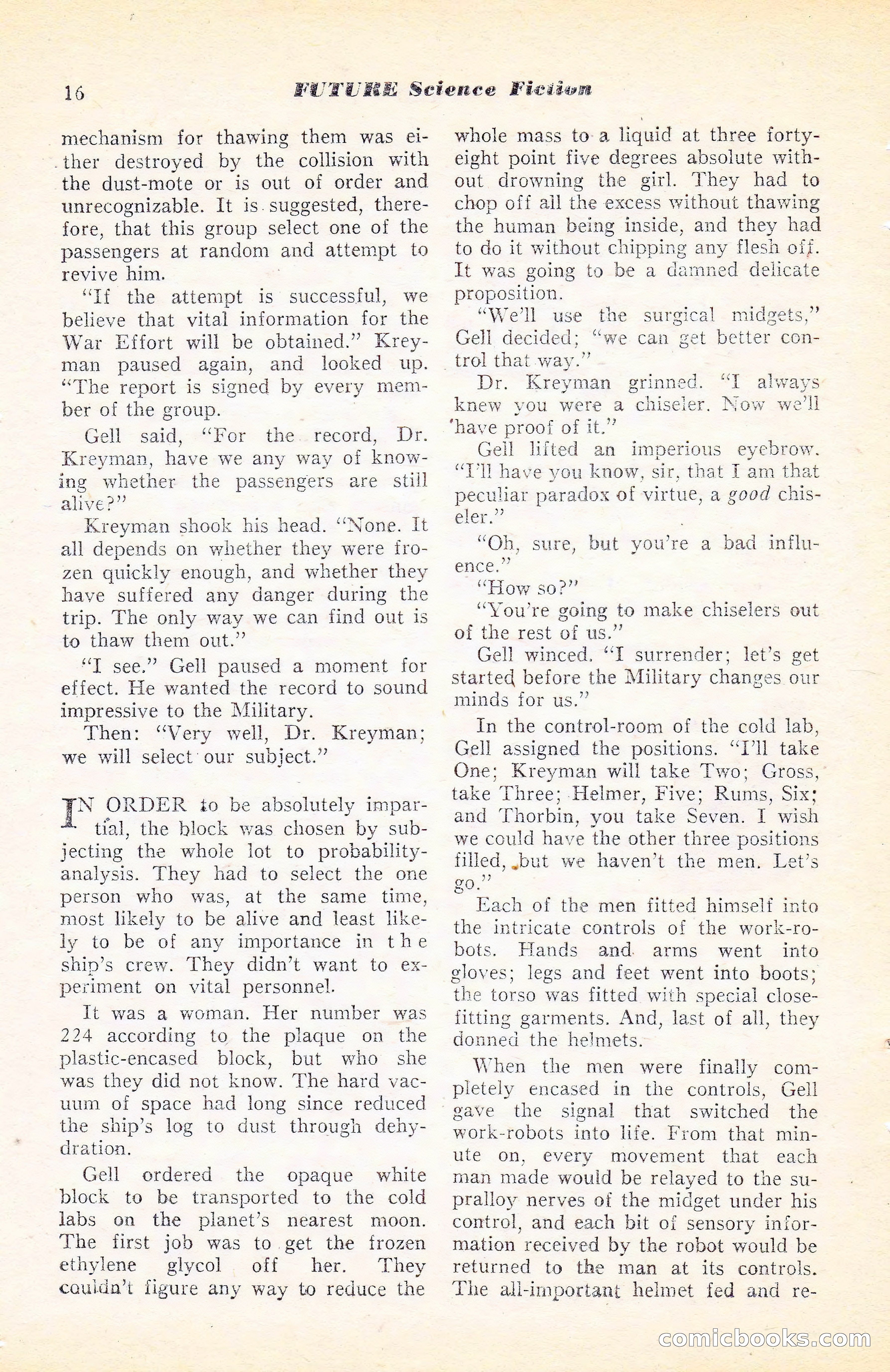 Future Science Fiction, Vol. 4, No. 6 — page 17 of 100