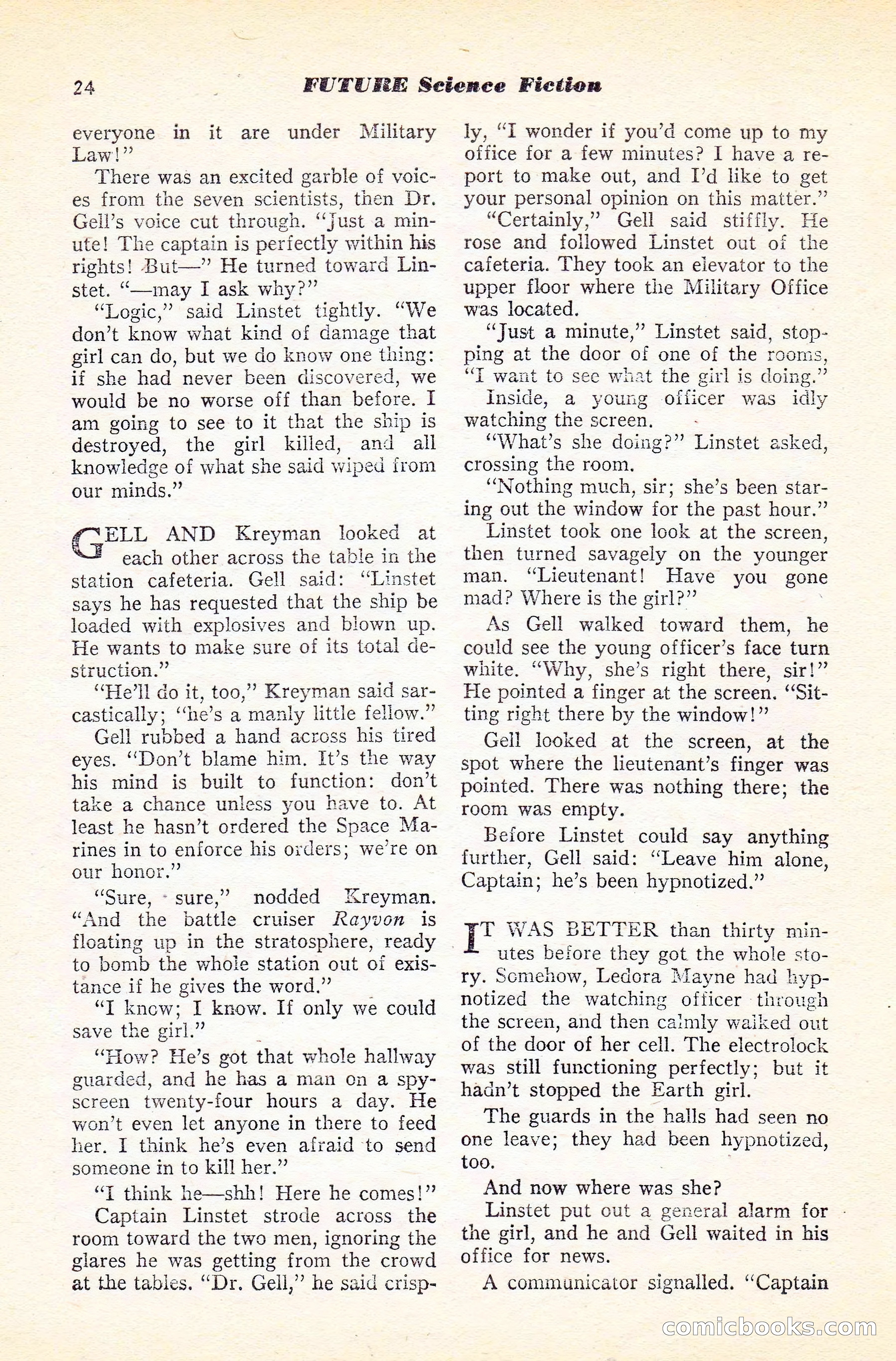 Future Science Fiction, Vol. 4, No. 6 — page 25 of 100