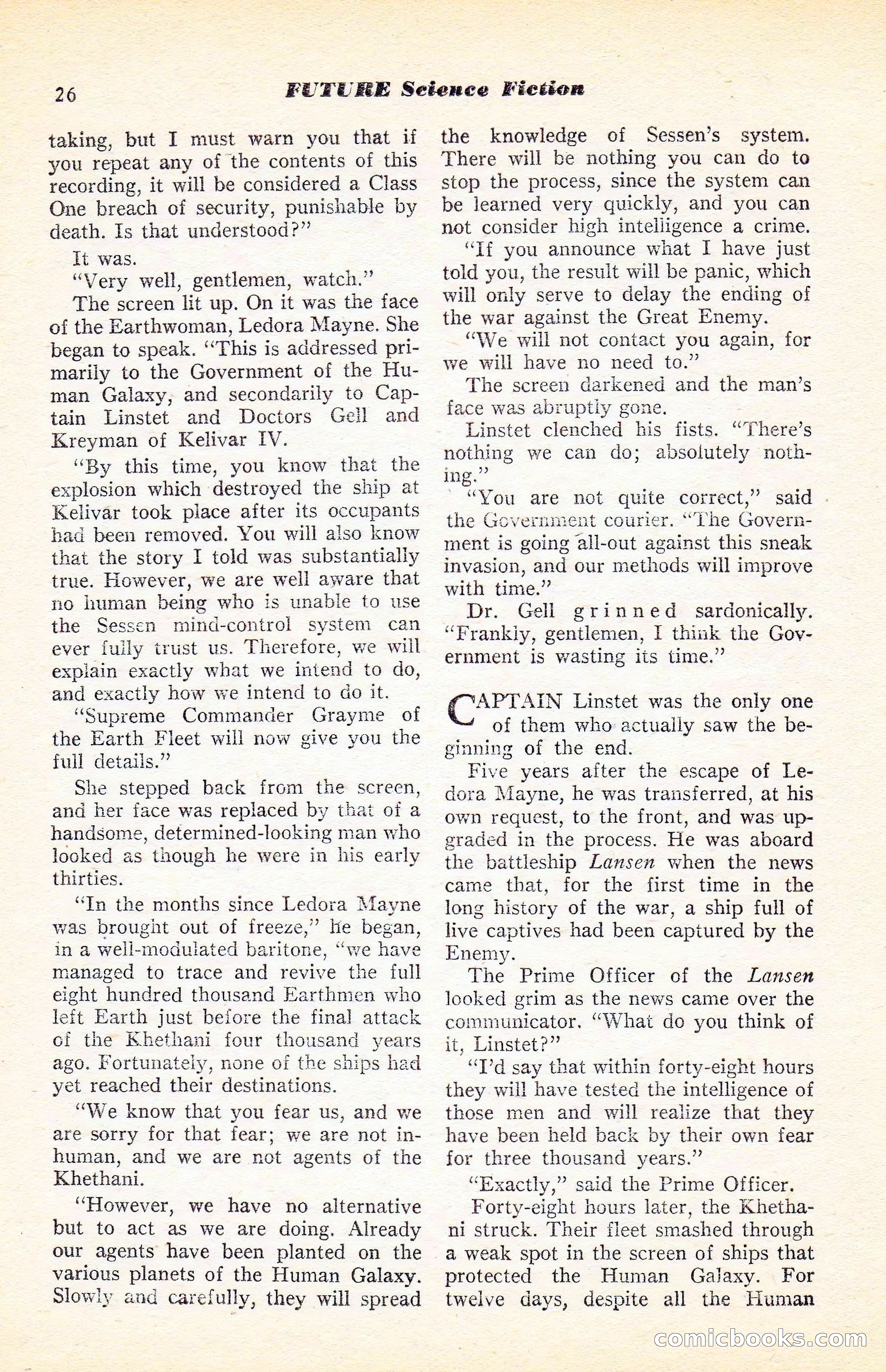Future Science Fiction, Vol. 4, No. 6 — page 27 of 100