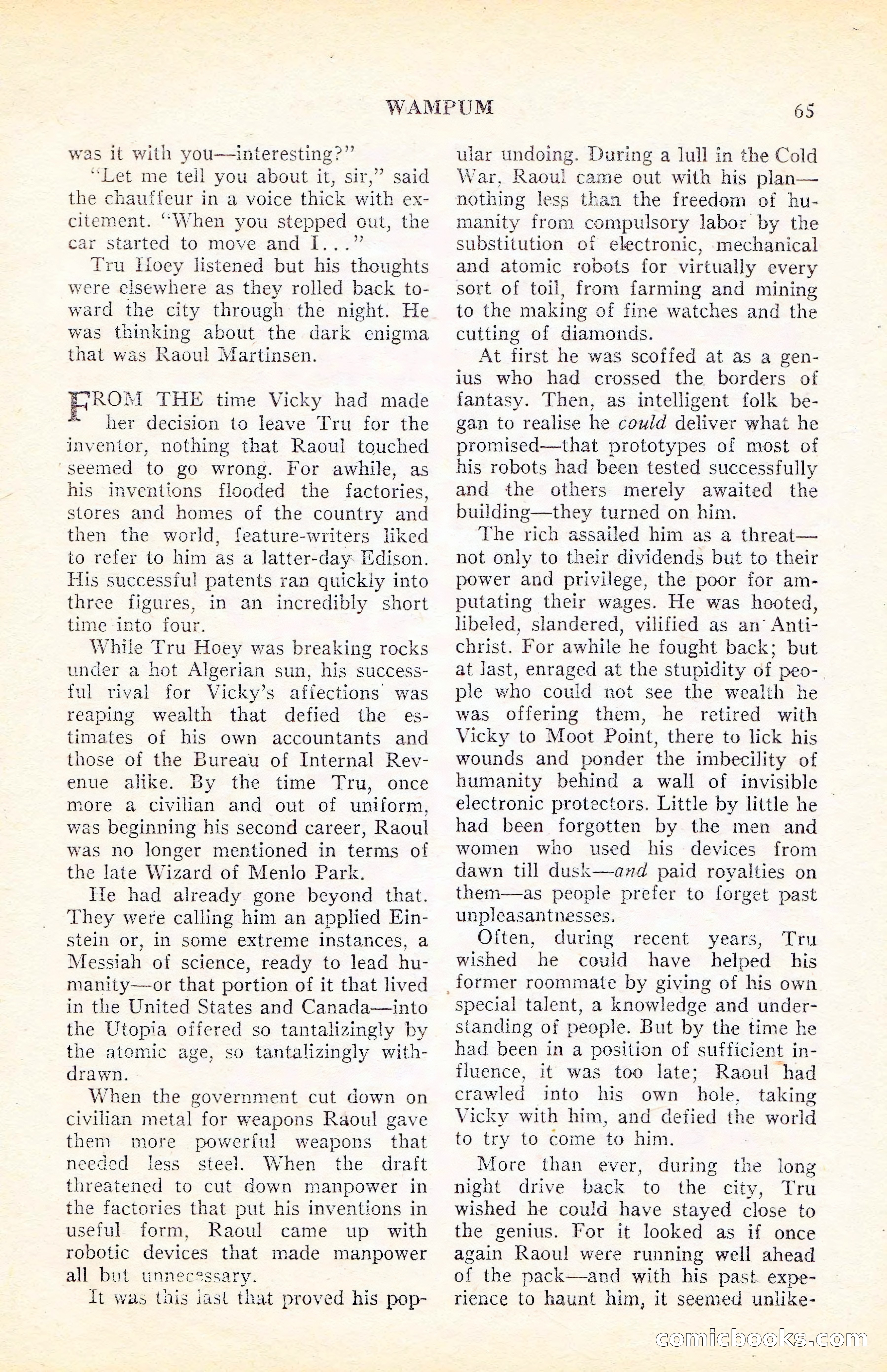 Future Science Fiction, Vol. 4, No. 6 — page 66 of 100