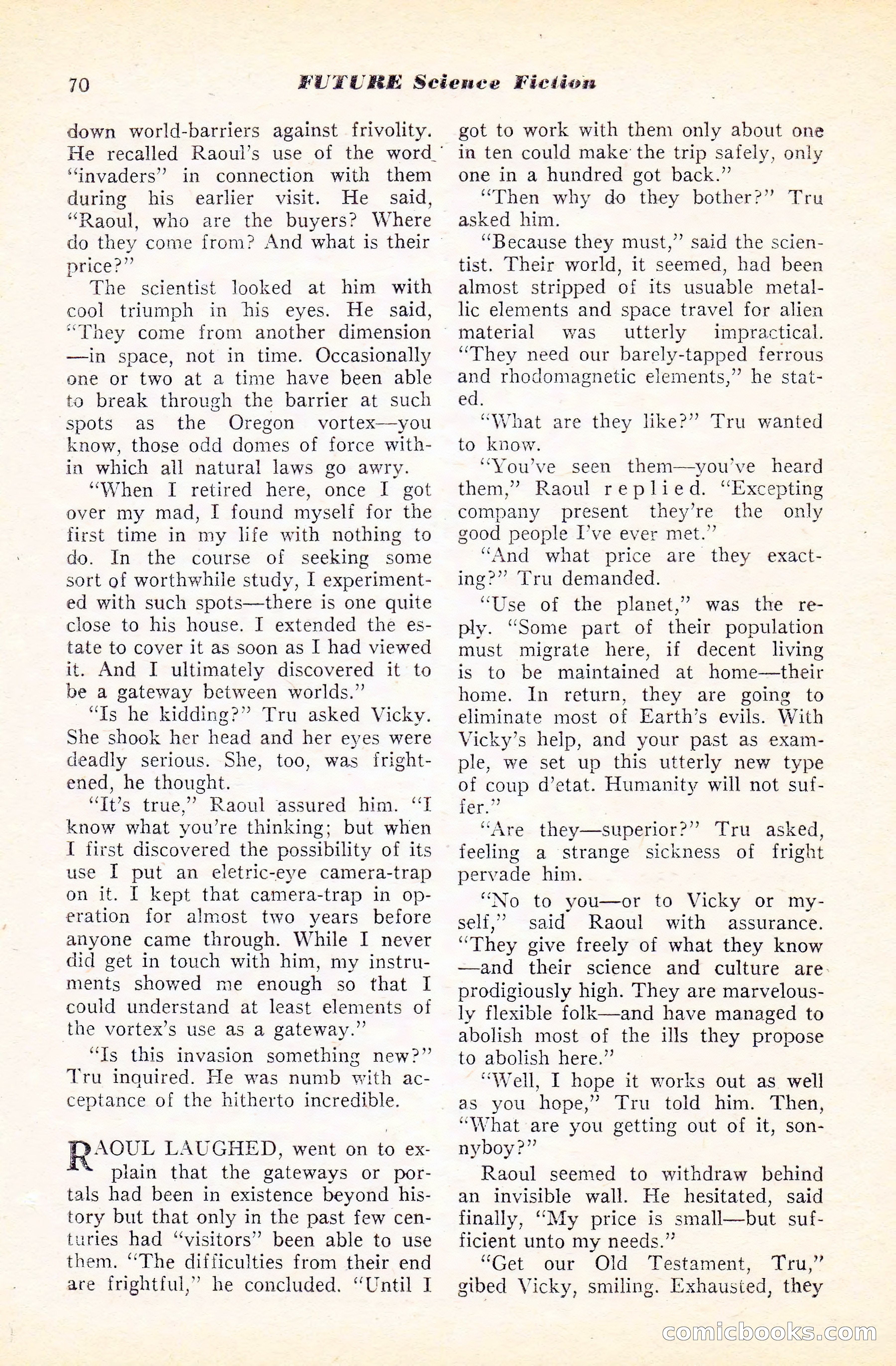 Future Science Fiction, Vol. 4, No. 6 — page 71 of 100