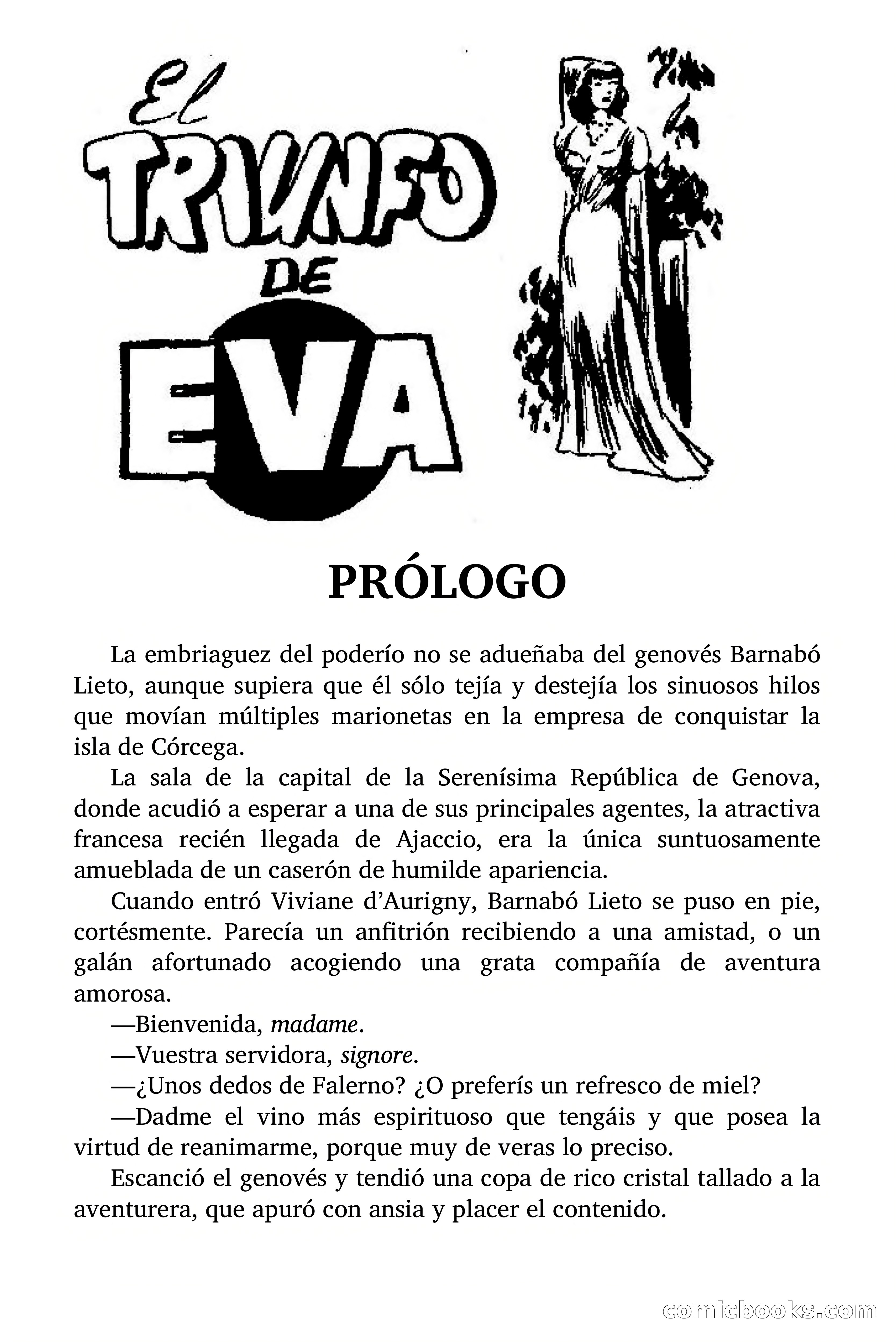 El triunfo de Eva — page 3 of 81